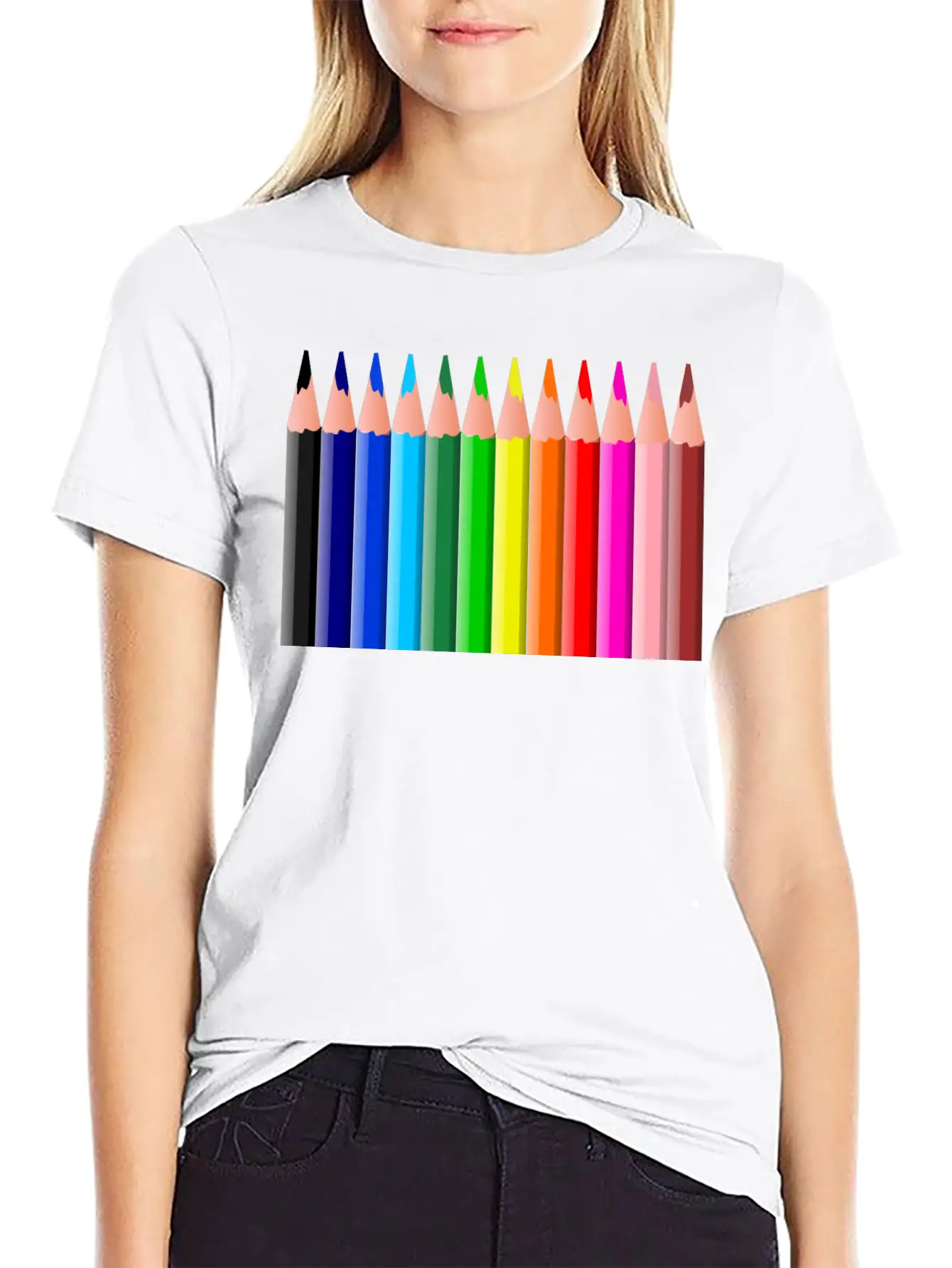 Clip Art Basic Graphic T-Shirt – Daily Comfort In Soft Cotton