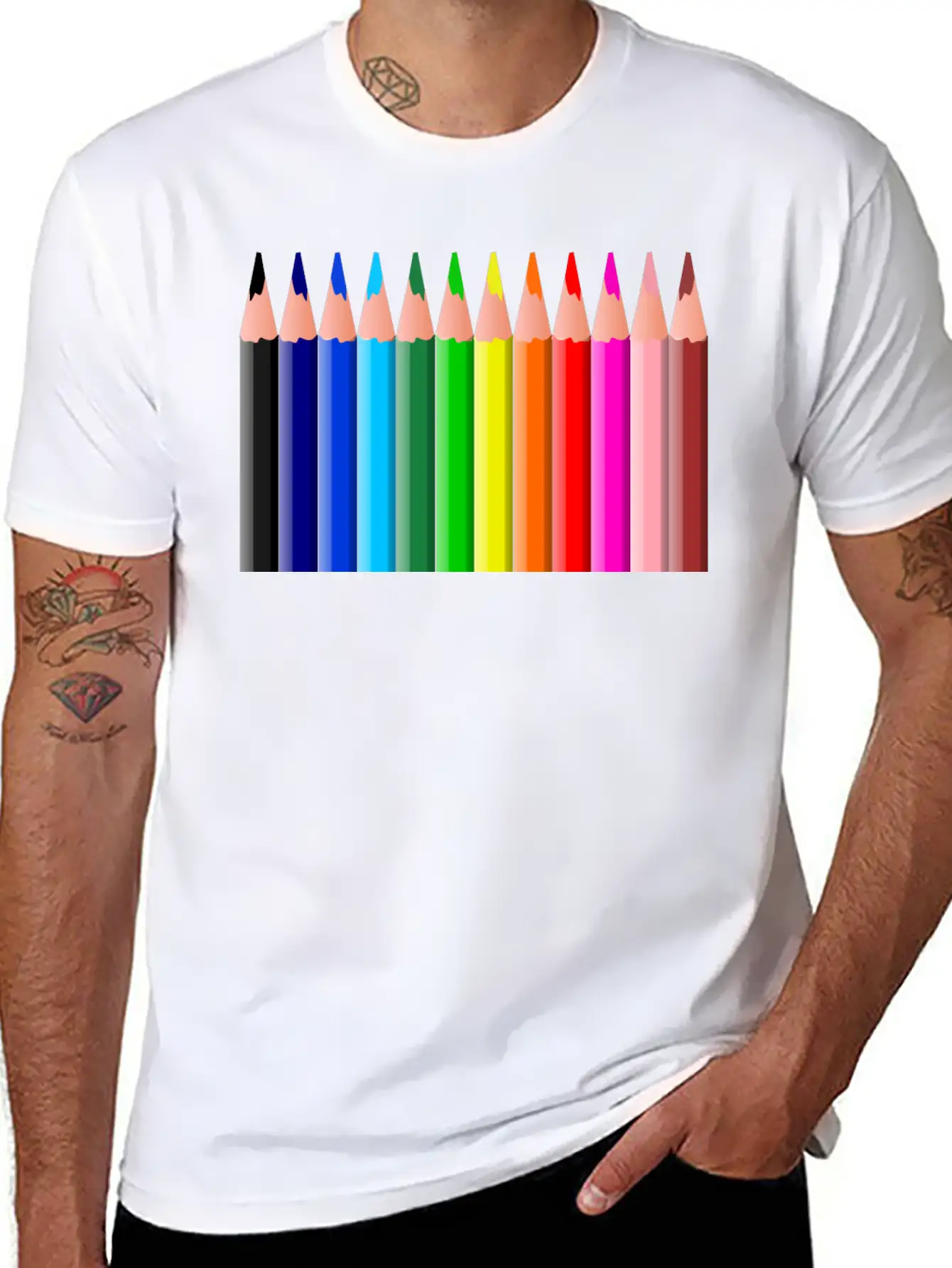 Clip Art Basic Graphic T-Shirt – Daily Comfort In Soft Cotton