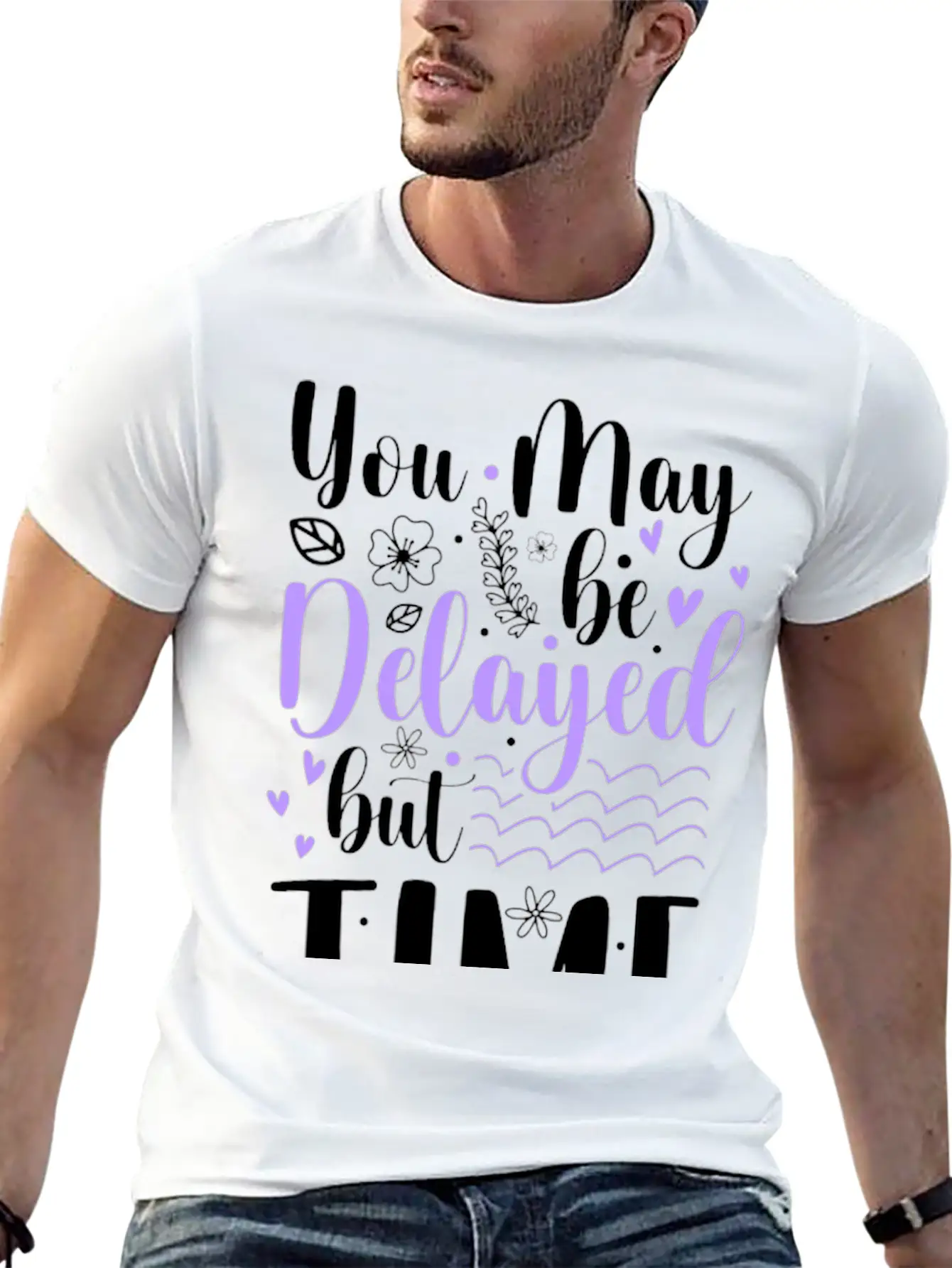 Clock Sign Friendship Stylish Everyday T-Shirt – Unisex Basic Cotton Tee