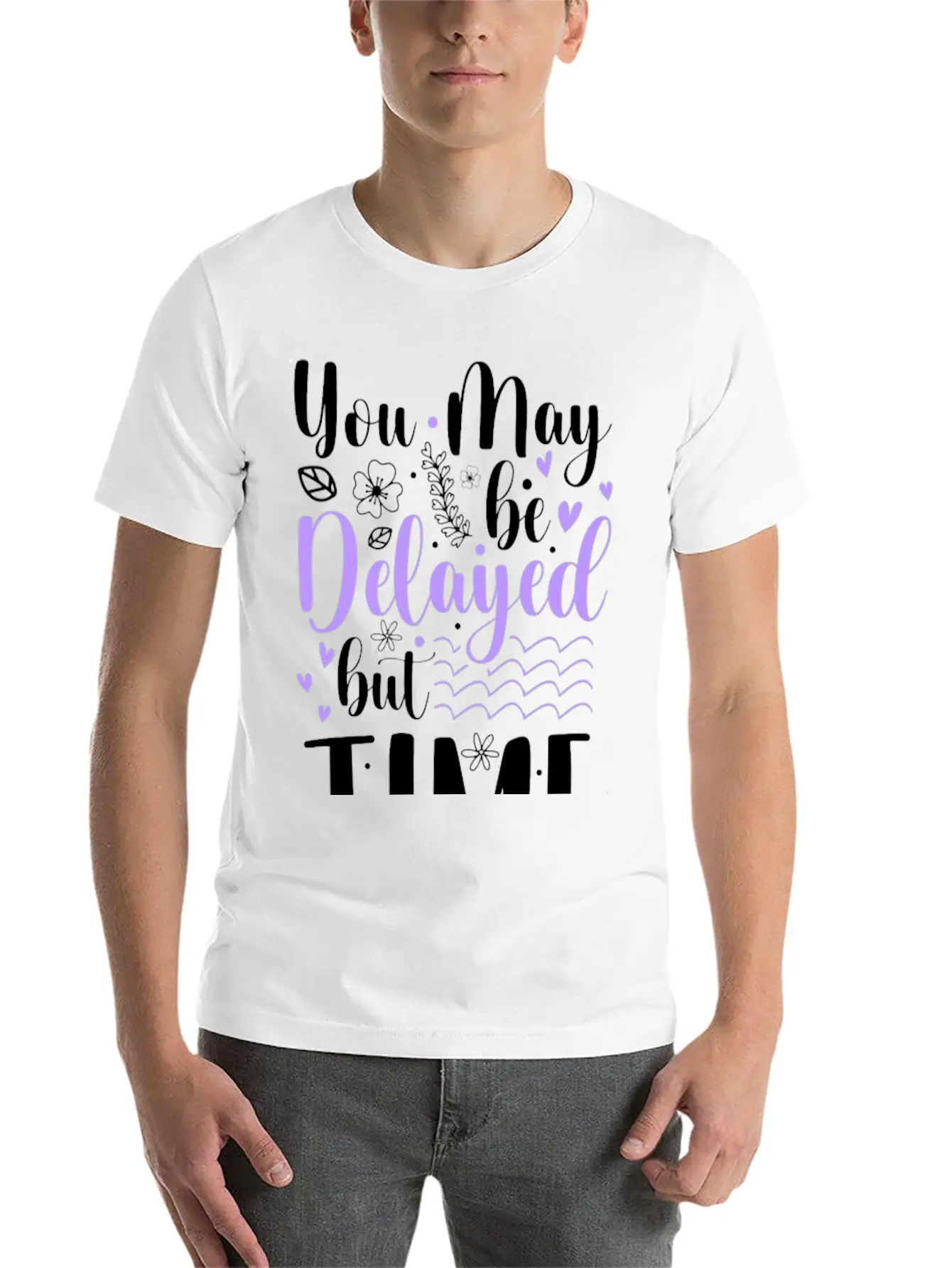 Clock Sign Friendship Stylish Everyday T-Shirt – Unisex Basic Cotton Tee