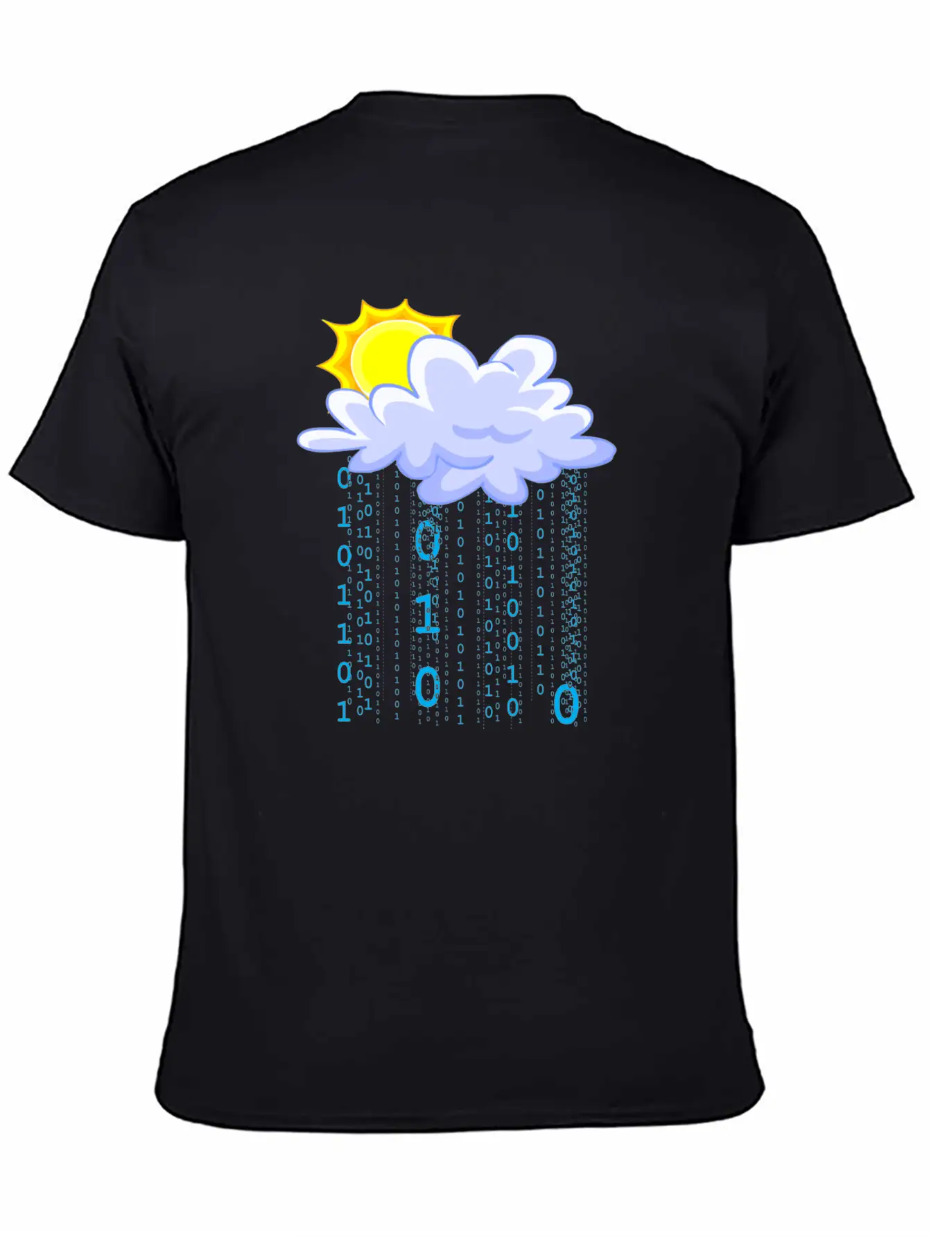 Cloud Code Unisex Short Sleeve Soft Cotton T-Shirt – Casual Everyday Wear
