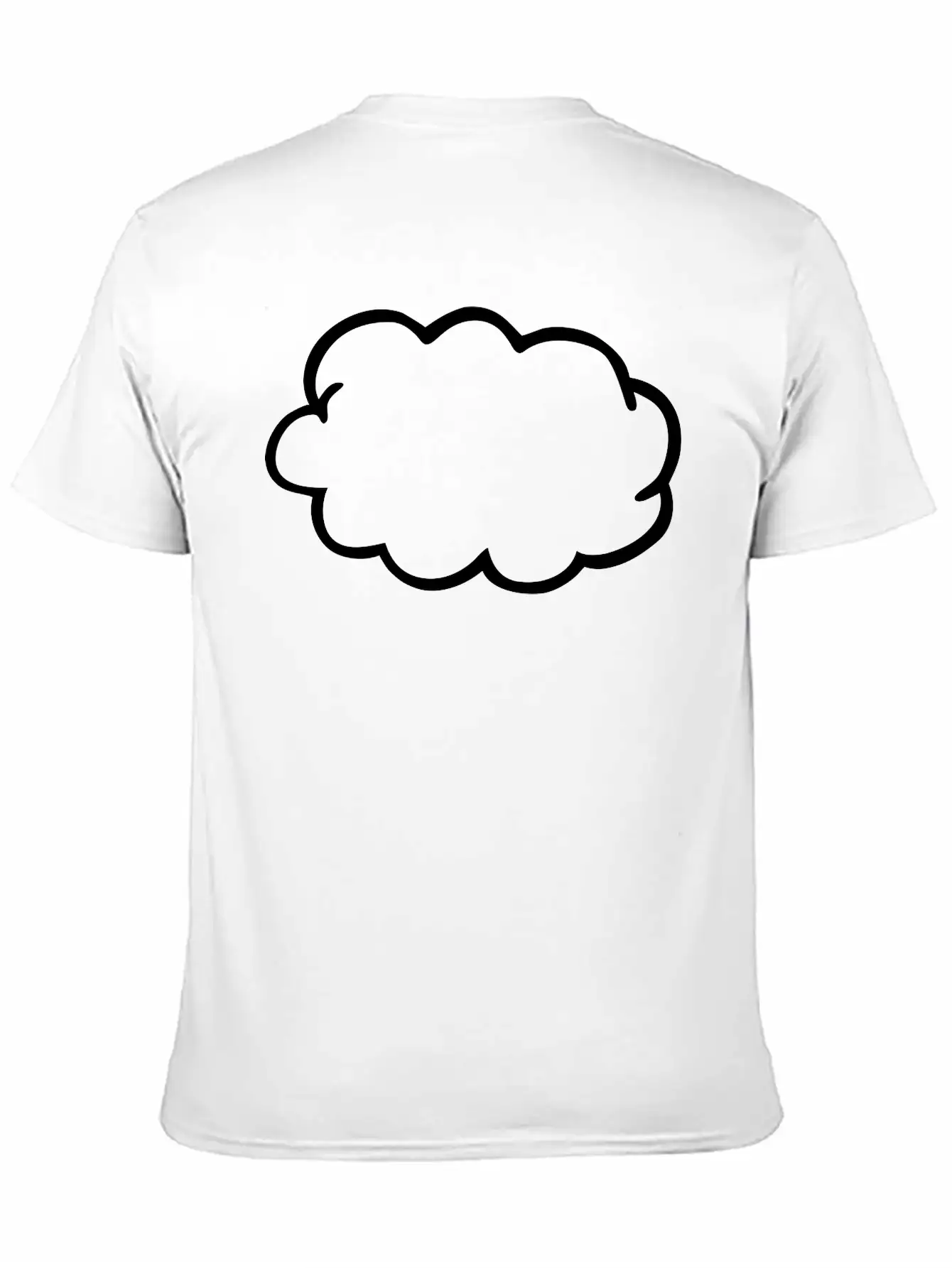 Cloud Comfortable Minimalist Graphic Tee – Summer Style Essential