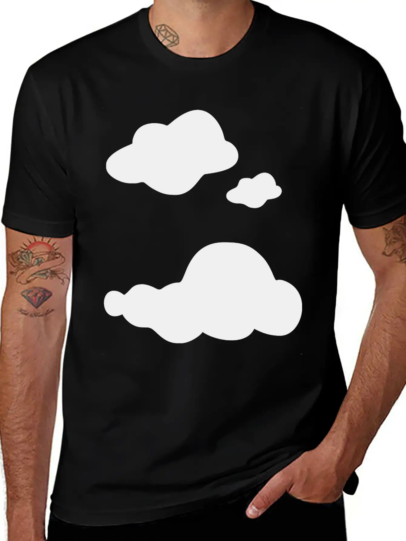 Cloud Field Unisex Short Sleeve Soft Cotton T-Shirt – Casual Everyday Wear