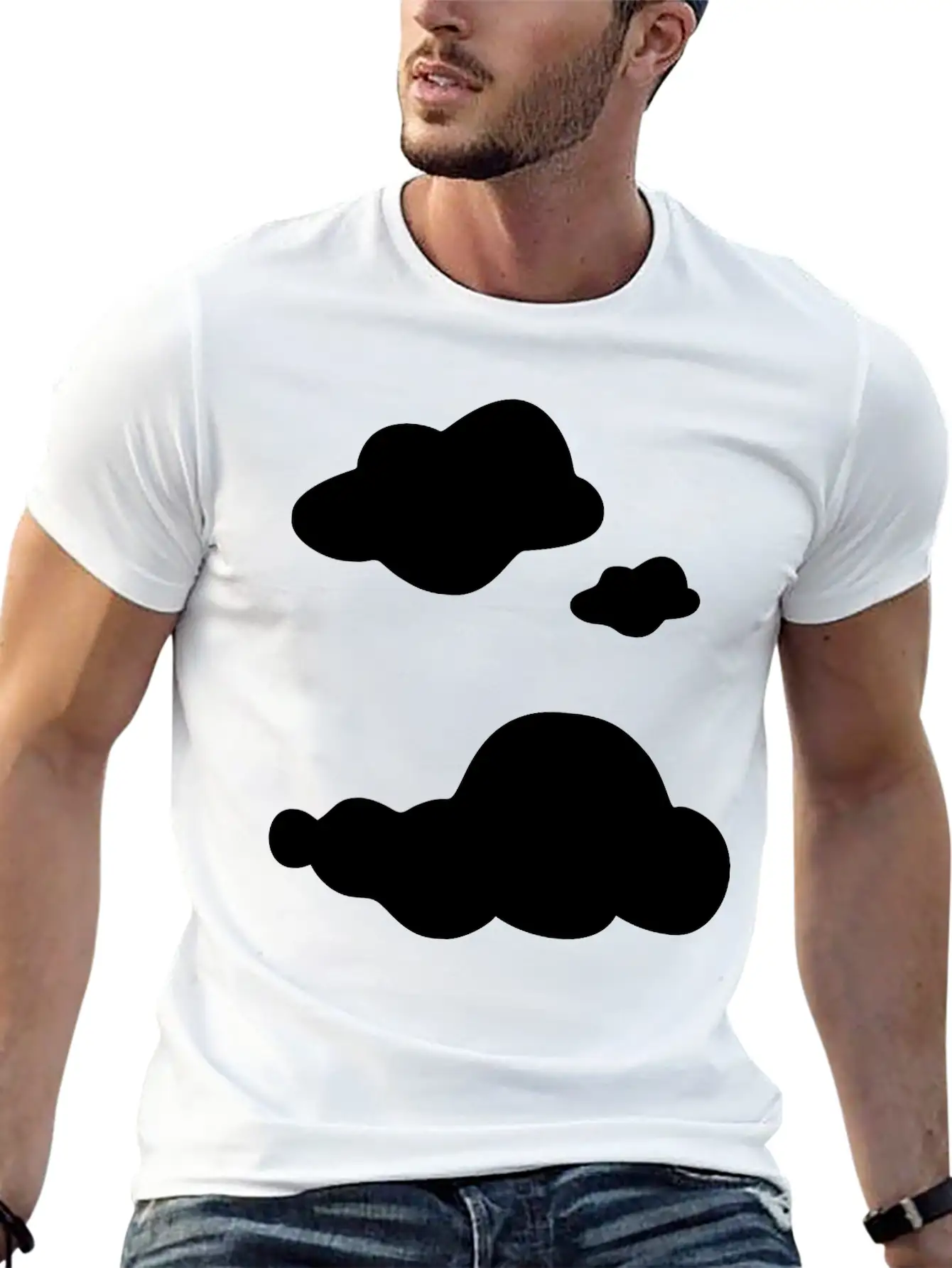 Cloud Field Unisex Short Sleeve Soft Cotton T-Shirt – Casual Everyday Wear