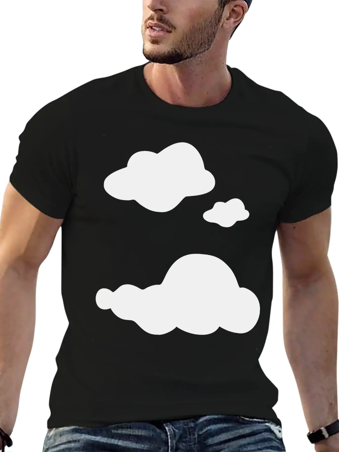 Cloud Field Unisex Short Sleeve Soft Cotton T-Shirt – Casual Everyday Wear
