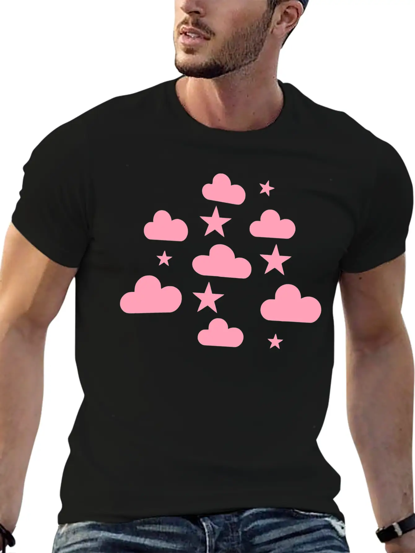 Clouds Essential Unisex Summer Tee – Soft Cotton Casual Fit