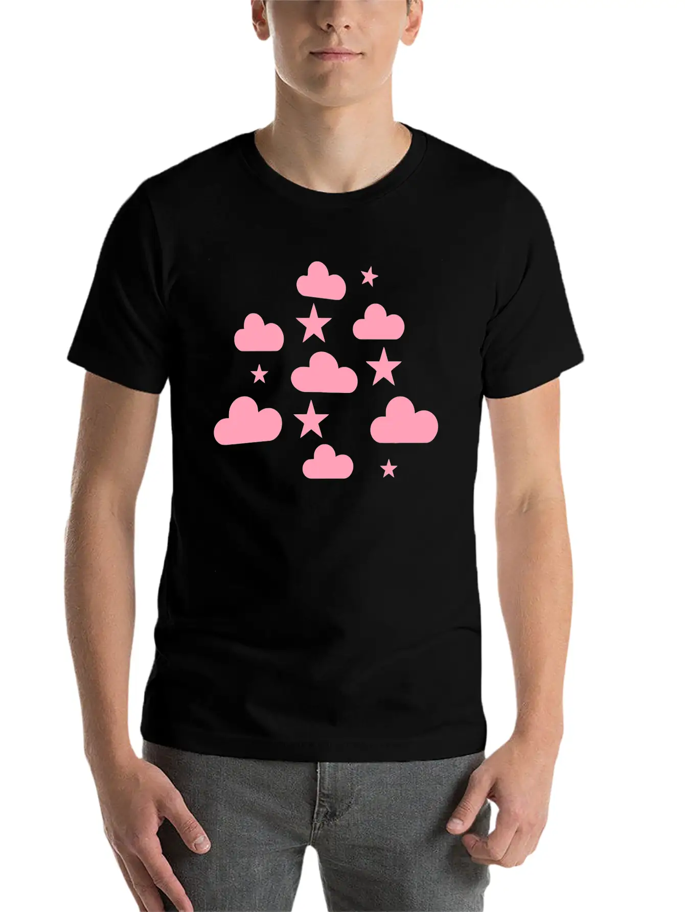 Clouds Essential Unisex Summer Tee – Soft Cotton Casual Fit