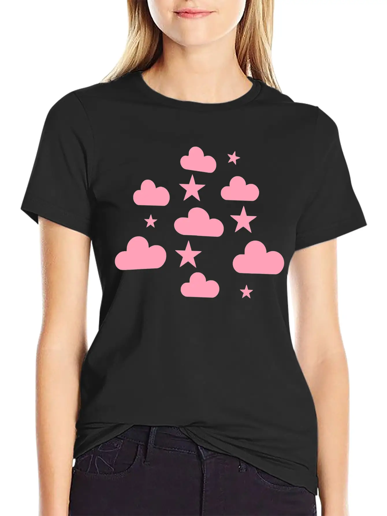 Clouds Essential Unisex Summer Tee – Soft Cotton Casual Fit