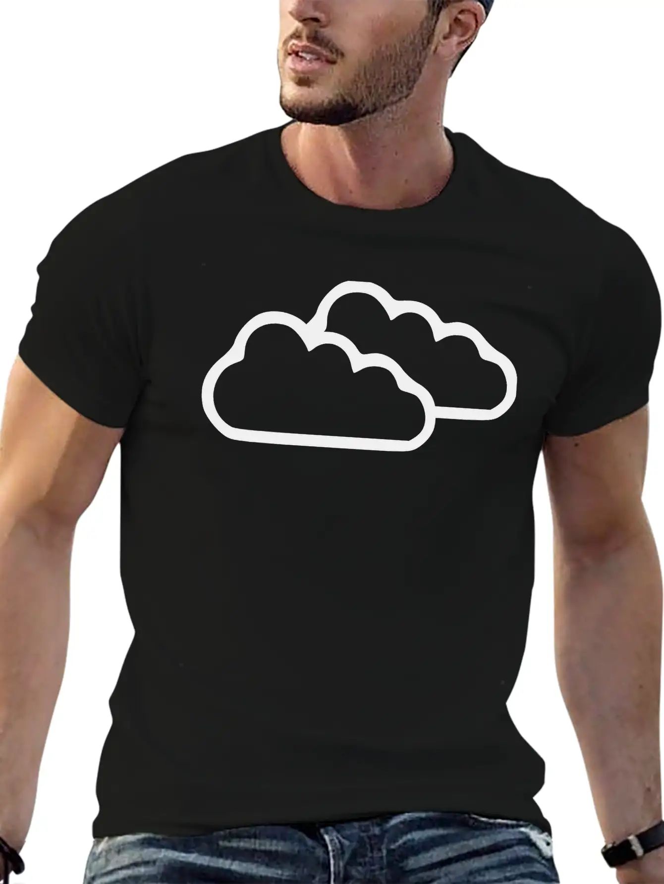 Clouds - Weather Stylish Everyday T-Shirt – Unisex Basic Cotton Tee