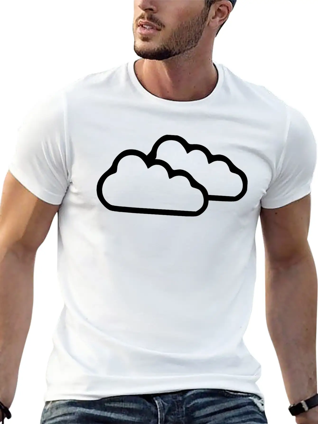 Clouds - Weather Stylish Everyday T-Shirt – Unisex Basic Cotton Tee