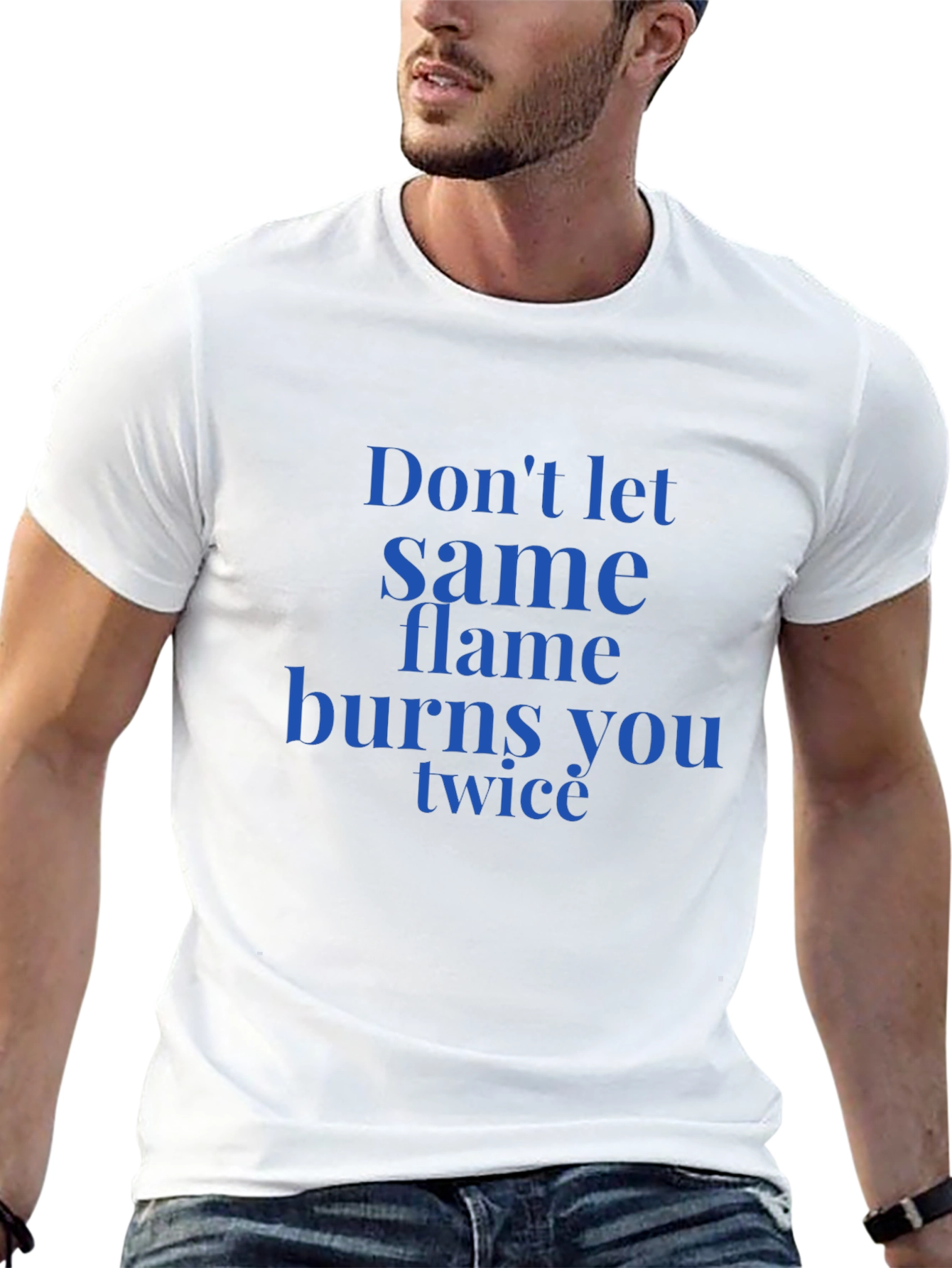 Motivational Slogan Black T-Shirt