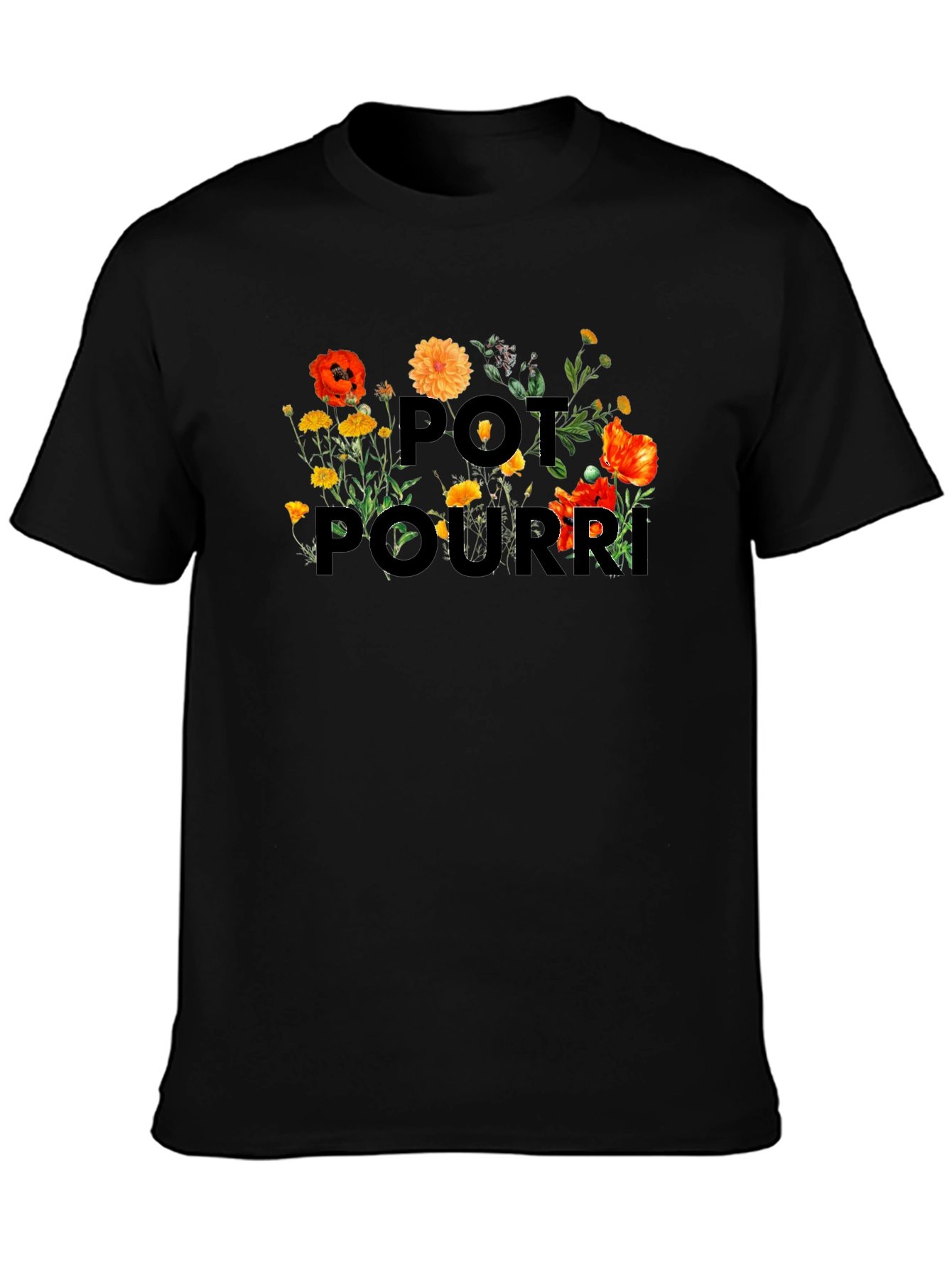 Floral Potpourri Graphic T-Shirt