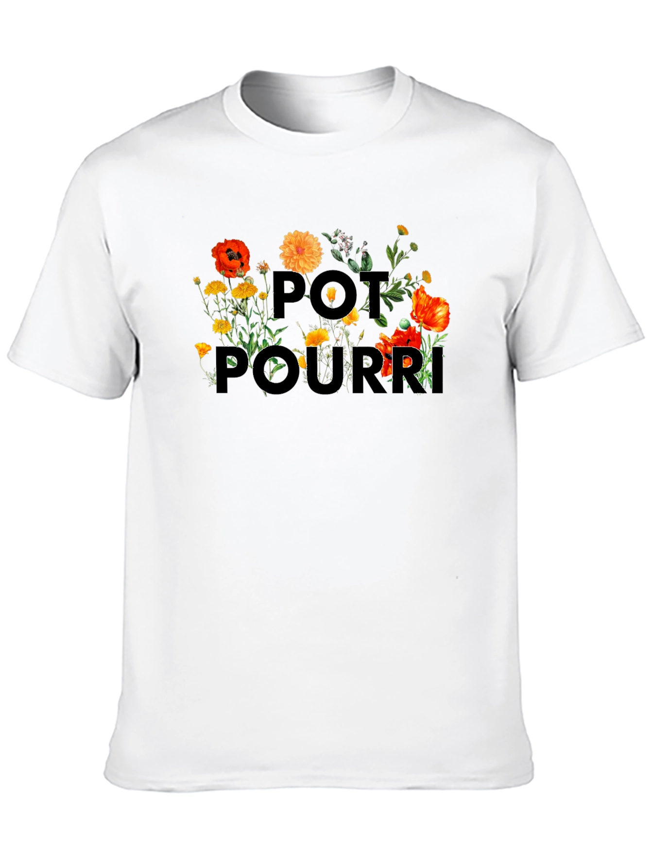 Floral Potpourri Graphic T-Shirt
