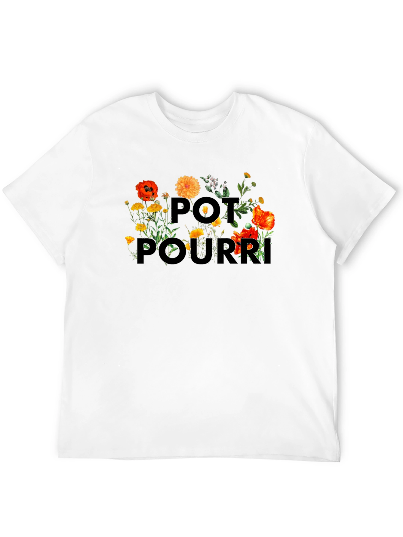 Floral Potpourri Graphic T-Shirt