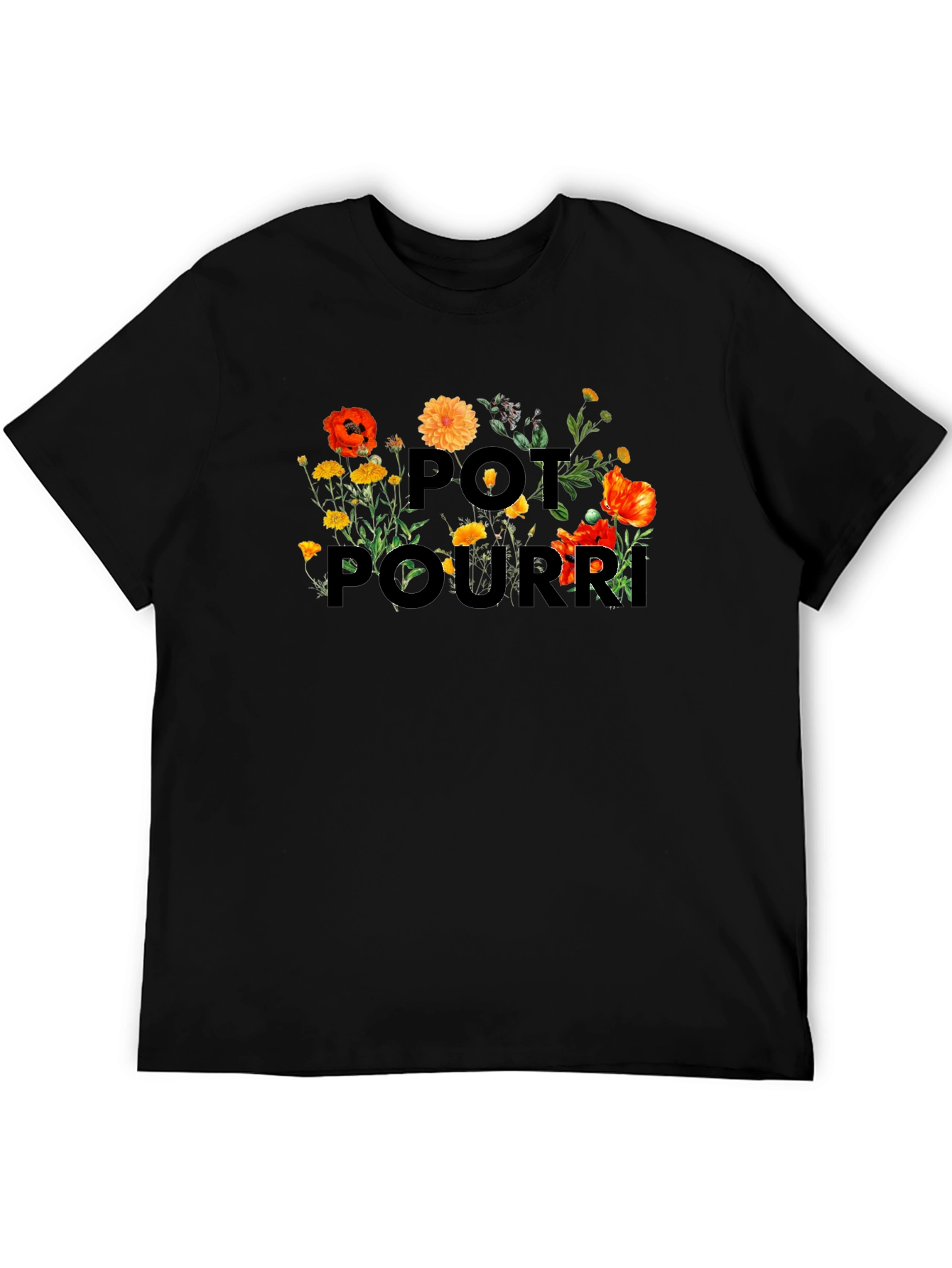 Floral Potpourri Graphic T-Shirt
