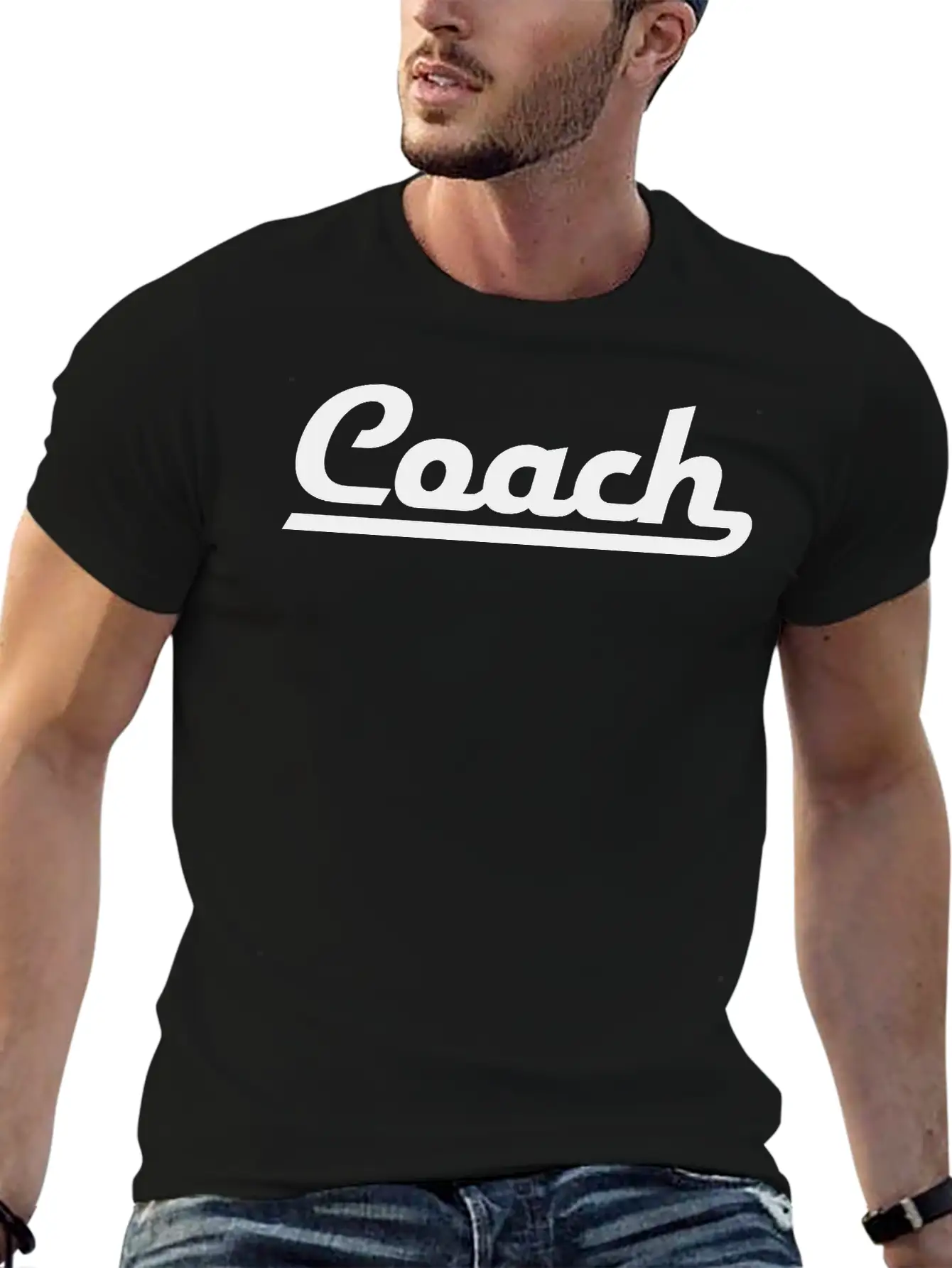 COACH Essential Unisex Summer Tee – Soft Cotton Casual Fit