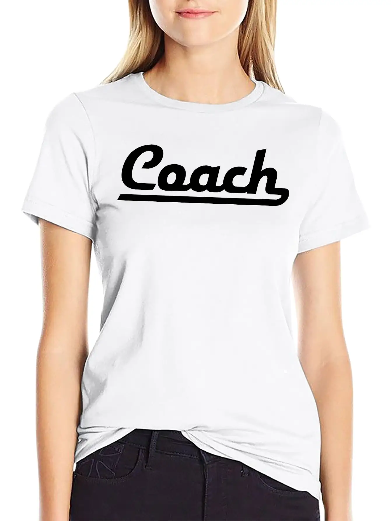 COACH Essential Unisex Summer Tee – Soft Cotton Casual Fit