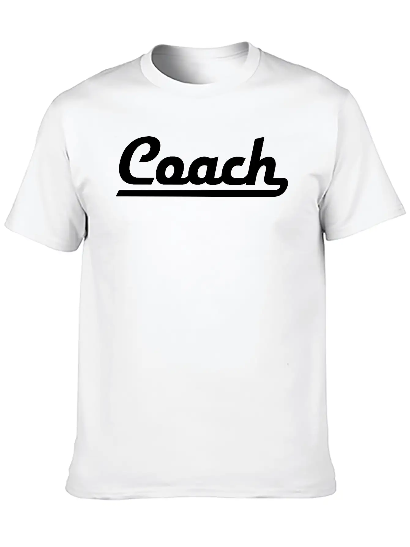 COACH Essential Unisex Summer Tee – Soft Cotton Casual Fit