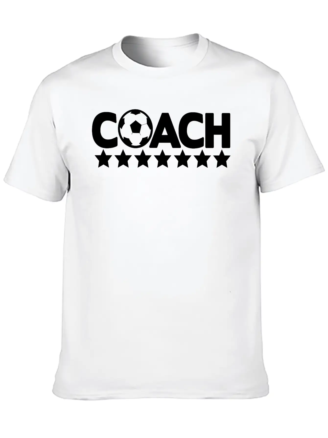 Coach Soccer Unisex Short Sleeve Soft Cotton T-Shirt – Casual Everyday Wear