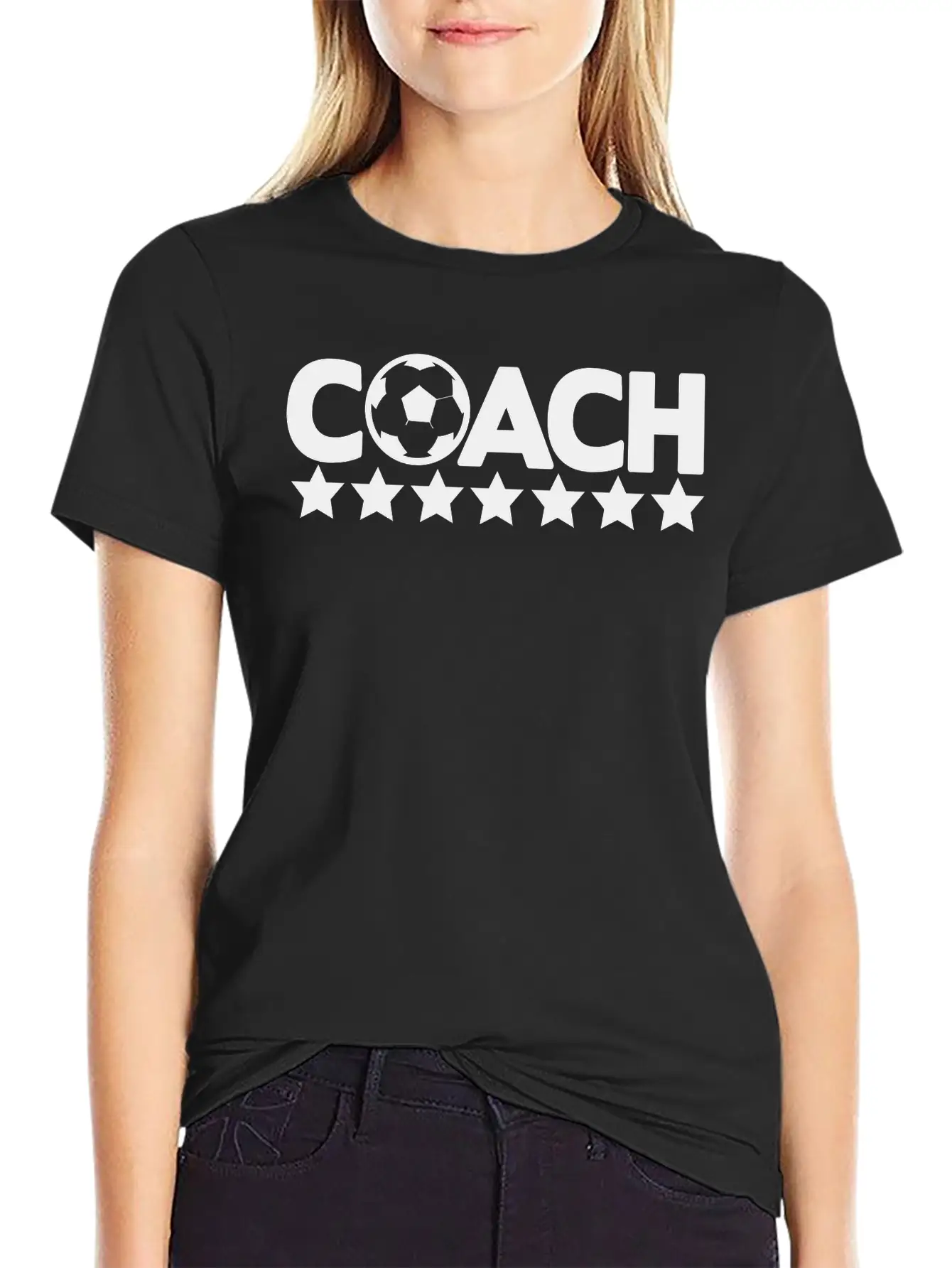Coach Soccer Unisex Short Sleeve Soft Cotton T-Shirt – Casual Everyday Wear