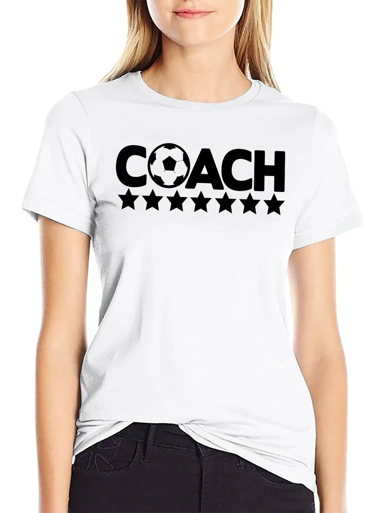 Coach Soccer Unisex Short Sleeve Soft Cotton T-Shirt – Casual Everyday Wear