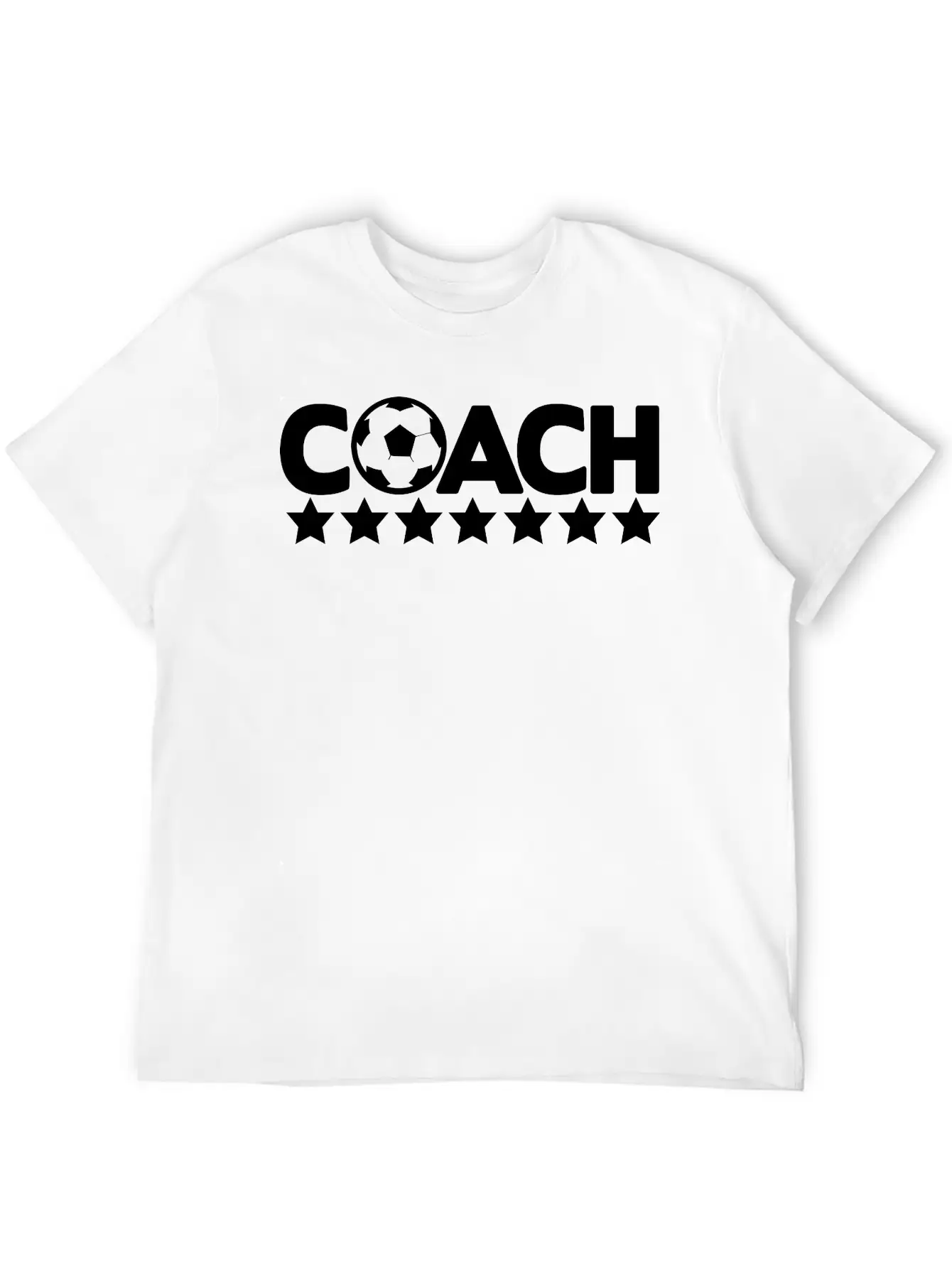 Coach Soccer Unisex Short Sleeve Soft Cotton T-Shirt – Casual Everyday Wear
