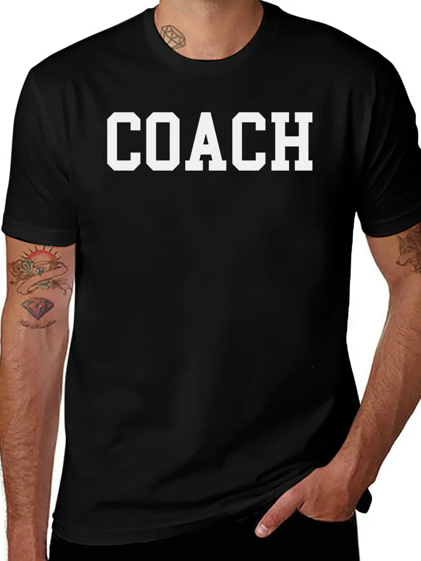 Coach Stylish Everyday T-Shirt – Unisex Basic Cotton Tee