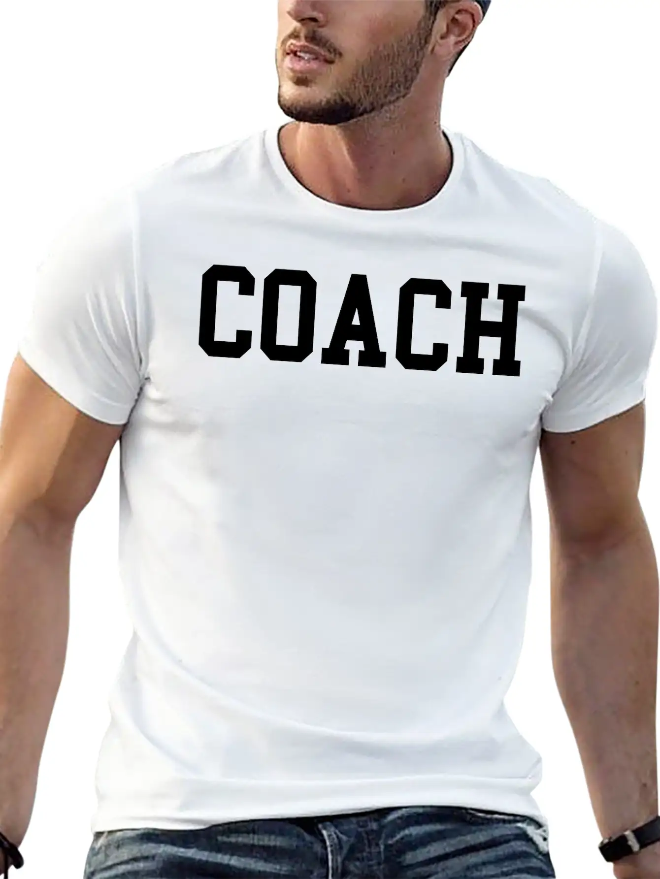 Coach Stylish Everyday T-Shirt – Unisex Basic Cotton Tee