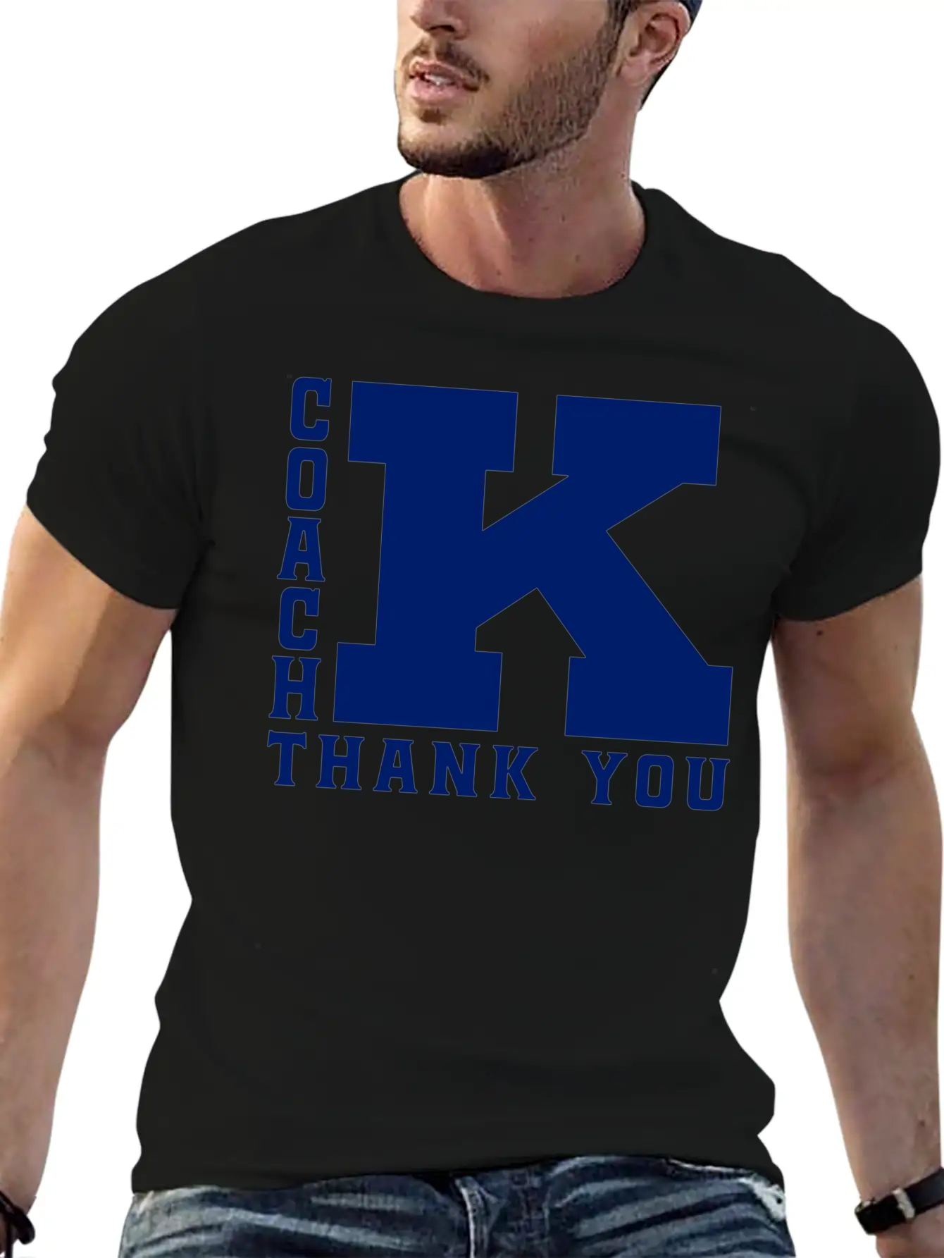 Coaching Coach K Thank You Stylish Everyday T-Shirt – Unisex Basic Cotton Tee