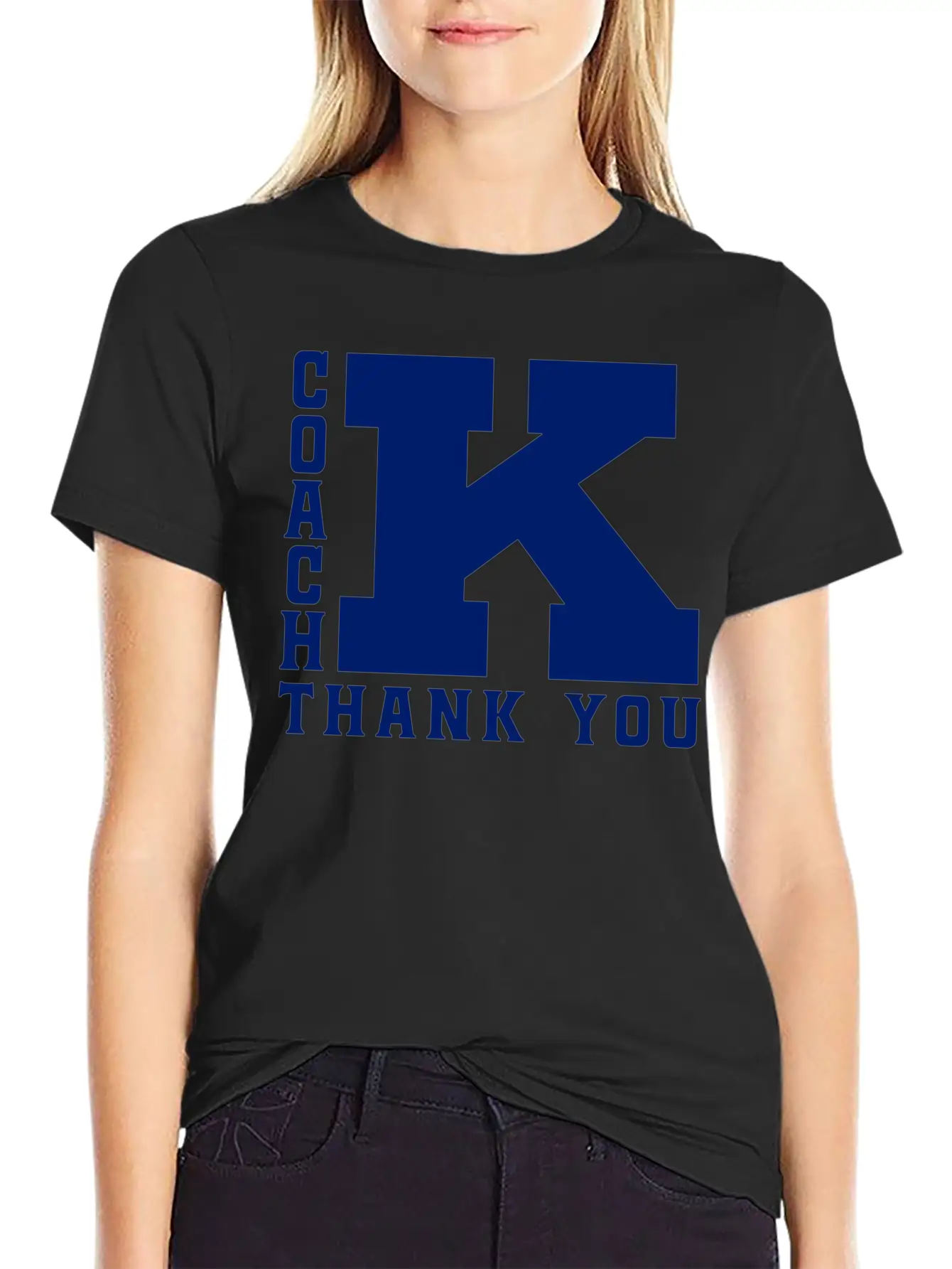 Coaching Coach K Thank You Stylish Everyday T-Shirt – Unisex Basic Cotton Tee