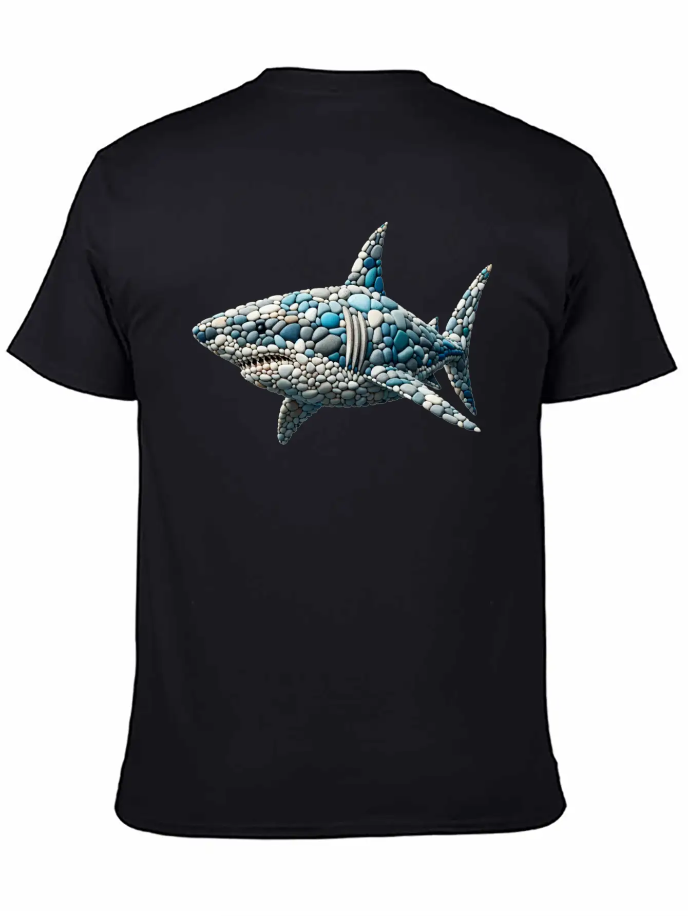 Cobblestone Cruiser - The Reef Shark Essential Unisex Summer Tee – Soft Cotton Casual Fit