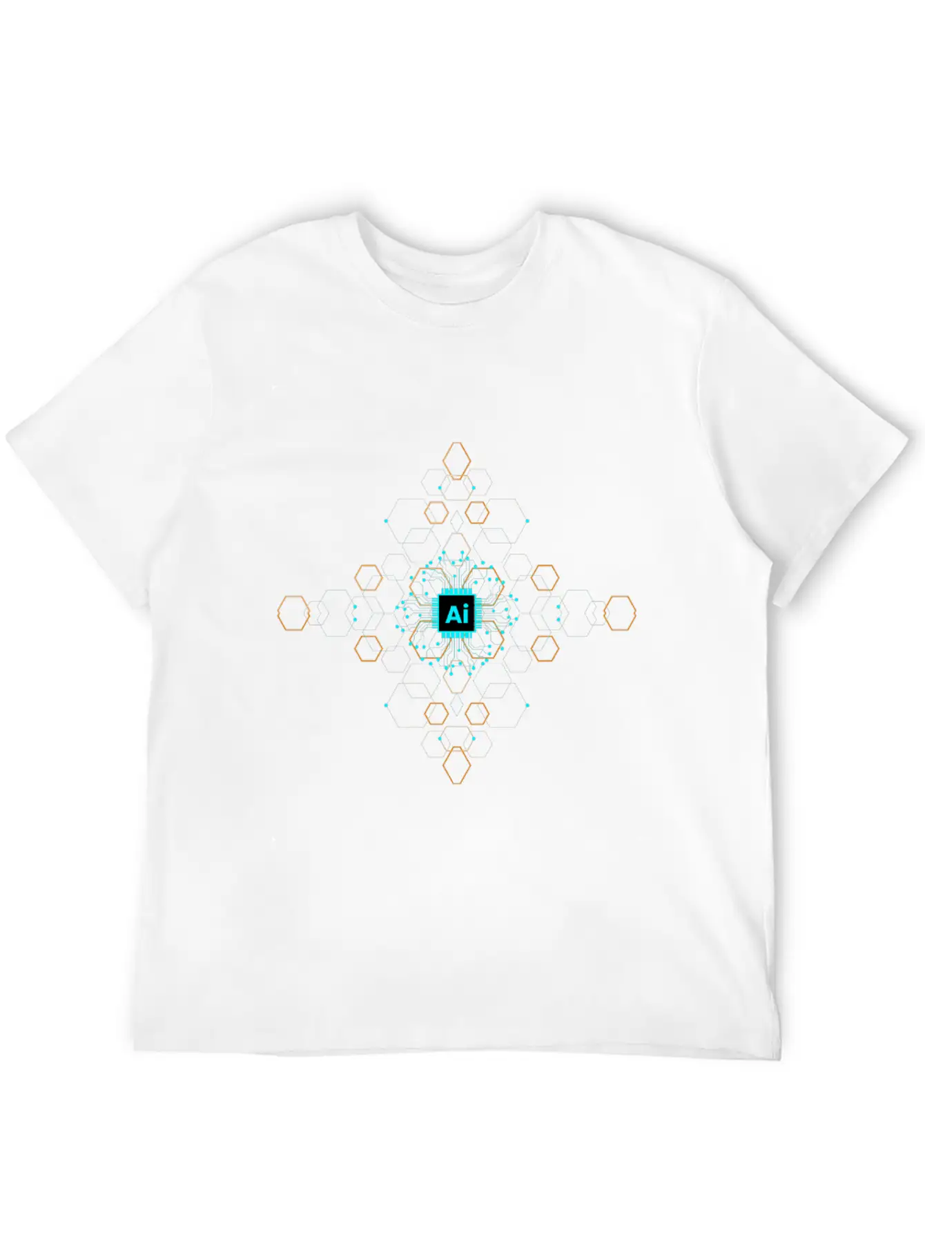 Coded Consciousness Basic Graphic T-Shirt – Daily Comfort In Soft Cotton