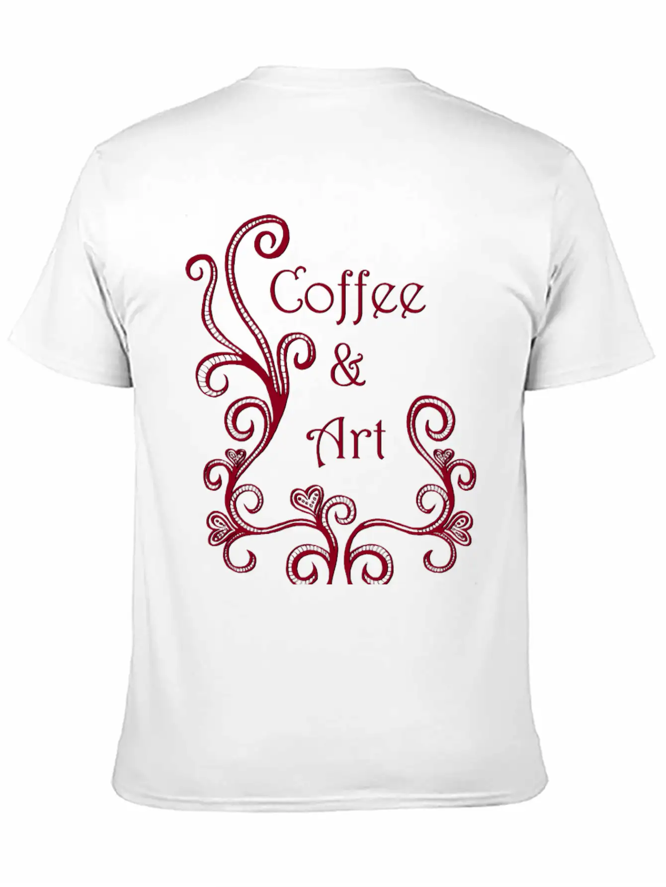 Coffee And Art Basic Graphic T-Shirt – Daily Comfort In Soft Cotton