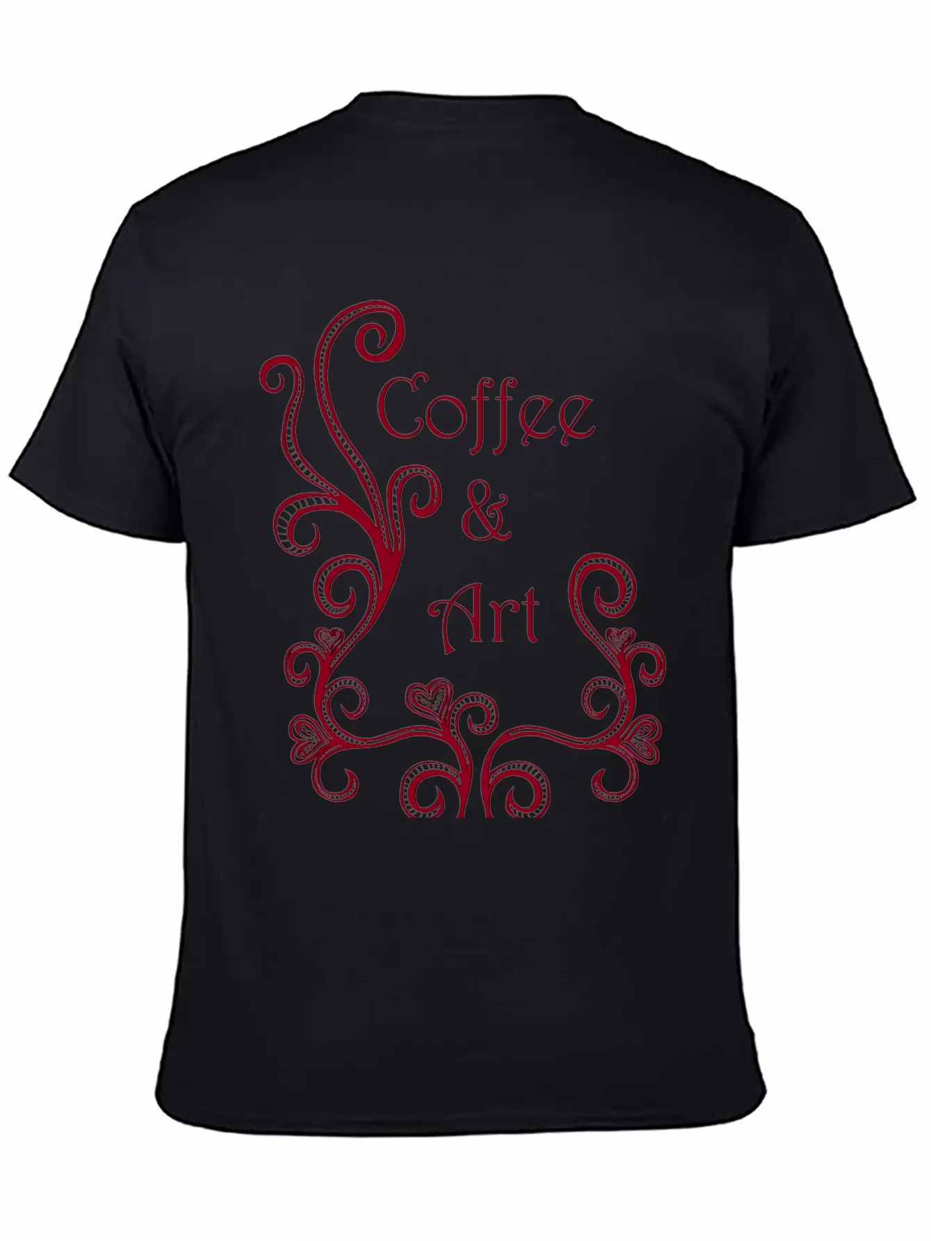 Coffee And Art Basic Graphic T-Shirt – Daily Comfort In Soft Cotton