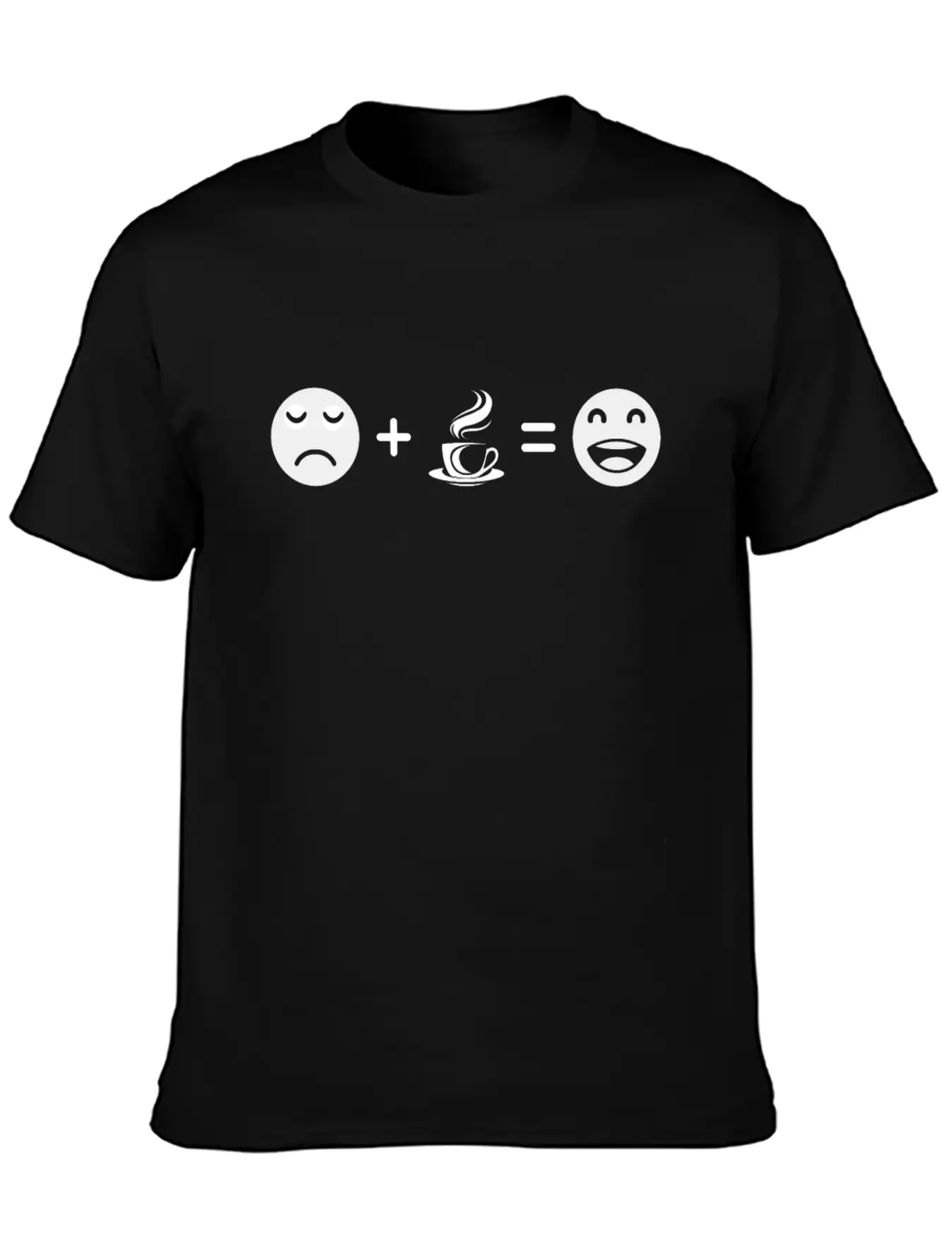Coffee Comfortable Minimalist Graphic Tee – Summer Style Essential