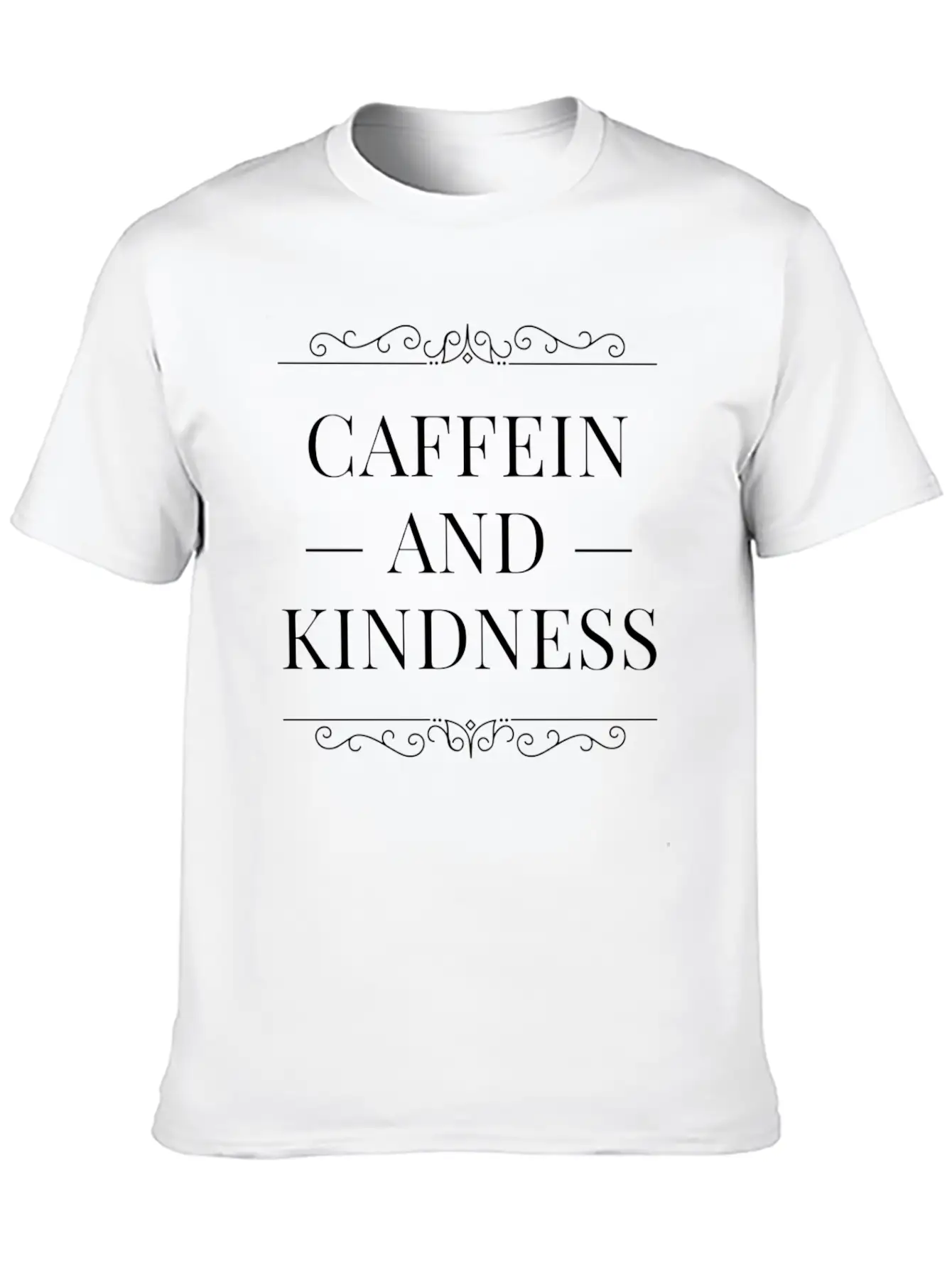 Coffee Fragrance Love And Coffee Beans Stylish Everyday T-Shirt – Unisex Basic Cotton Tee