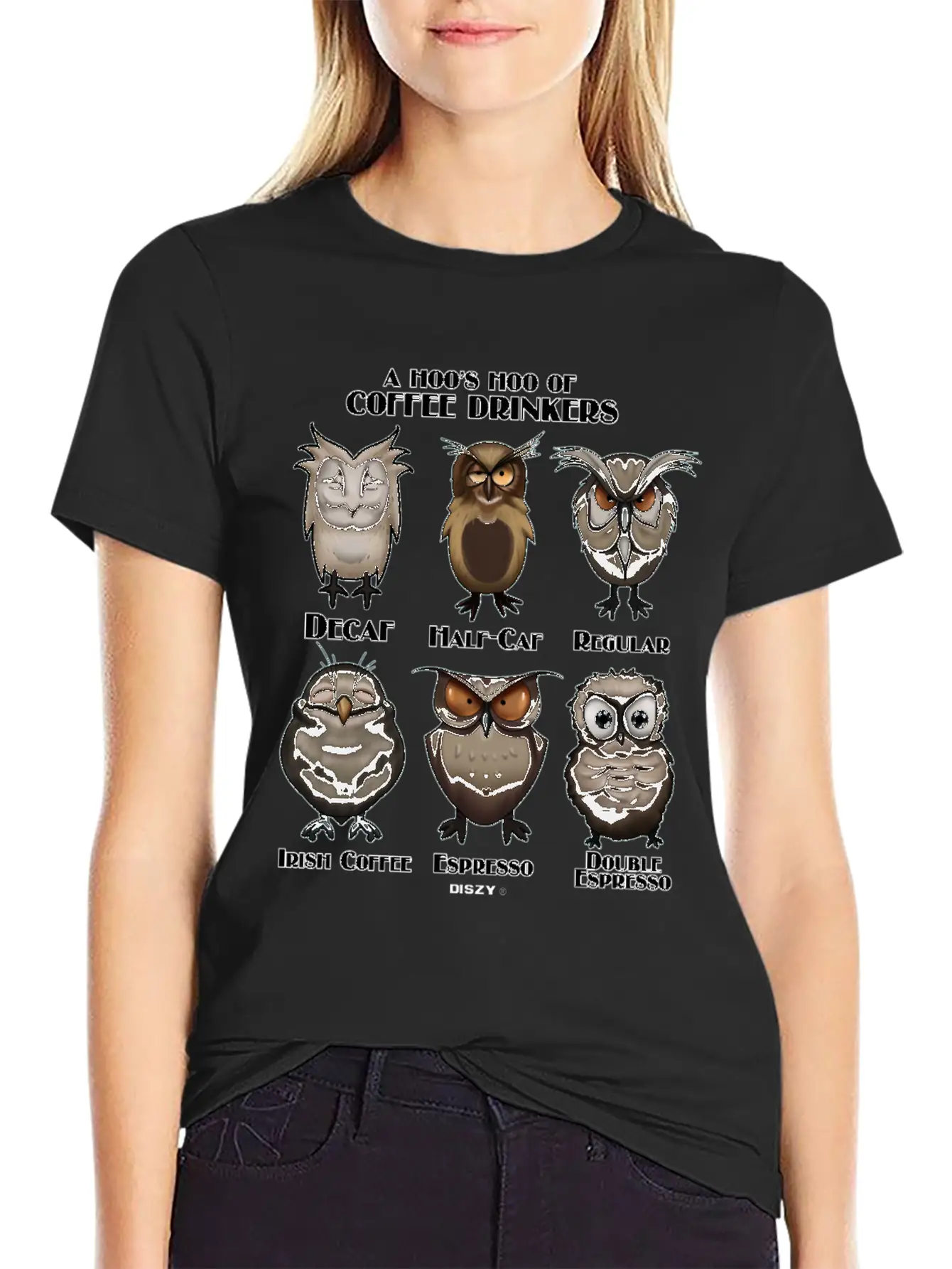Coffee Mud Owls - A Hoo´s Hoo Of Coffee Drinkers Comfortable Minimalist Graphic Tee – Summer Style Essential