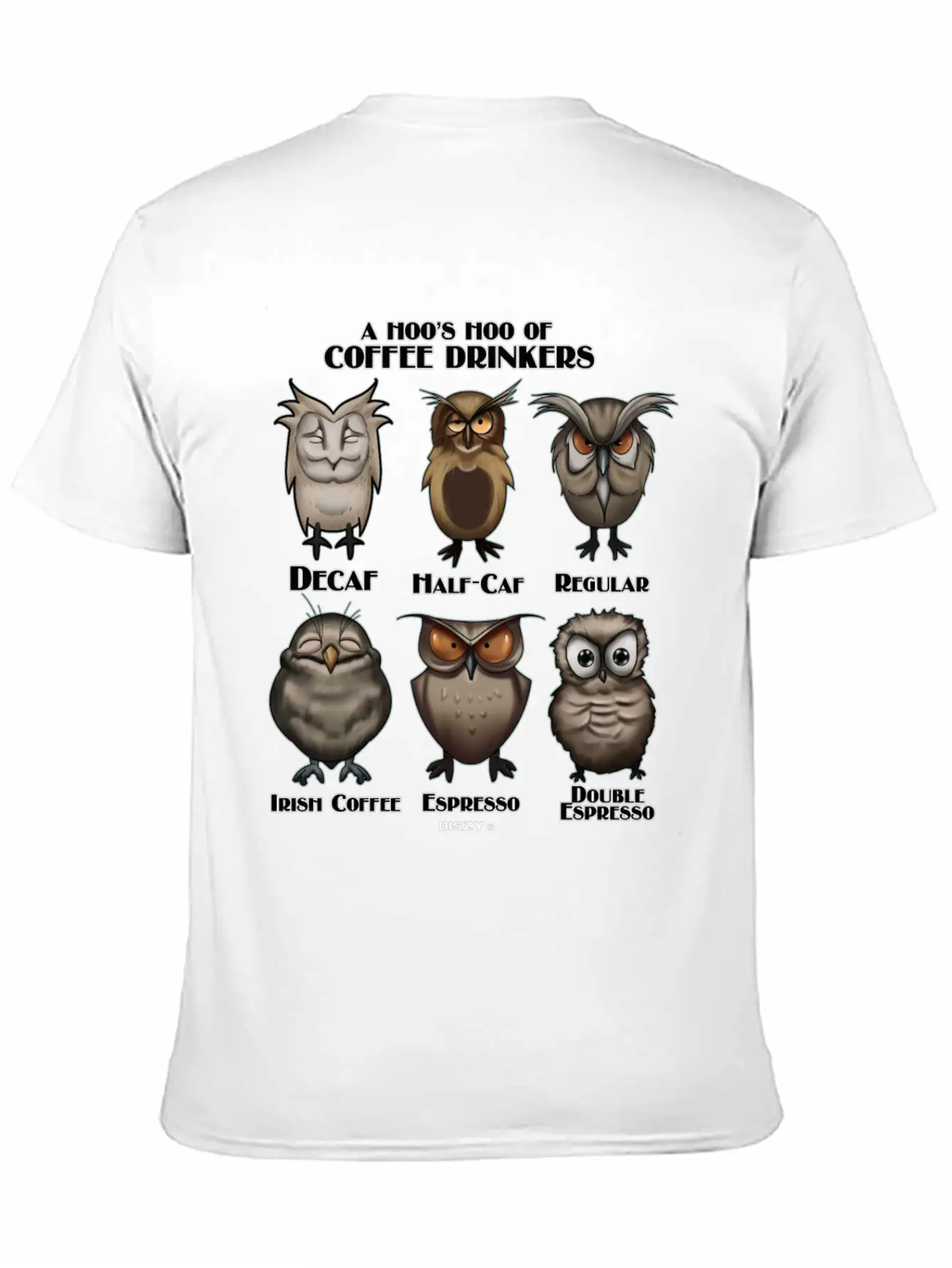 Coffee Mud Owls - A Hoo´s Hoo Of Coffee Drinkers Comfortable Minimalist Graphic Tee – Summer Style Essential