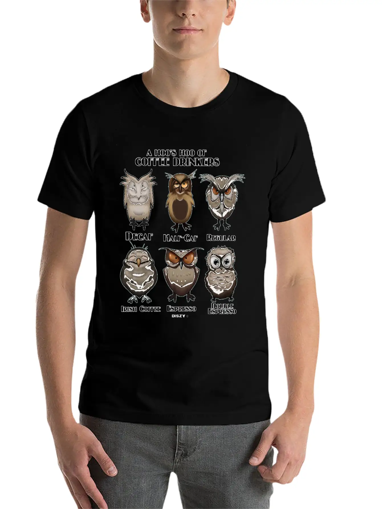 Coffee Mud Owls - A Hoo´s Hoo Of Coffee Drinkers Comfortable Minimalist Graphic Tee – Summer Style Essential