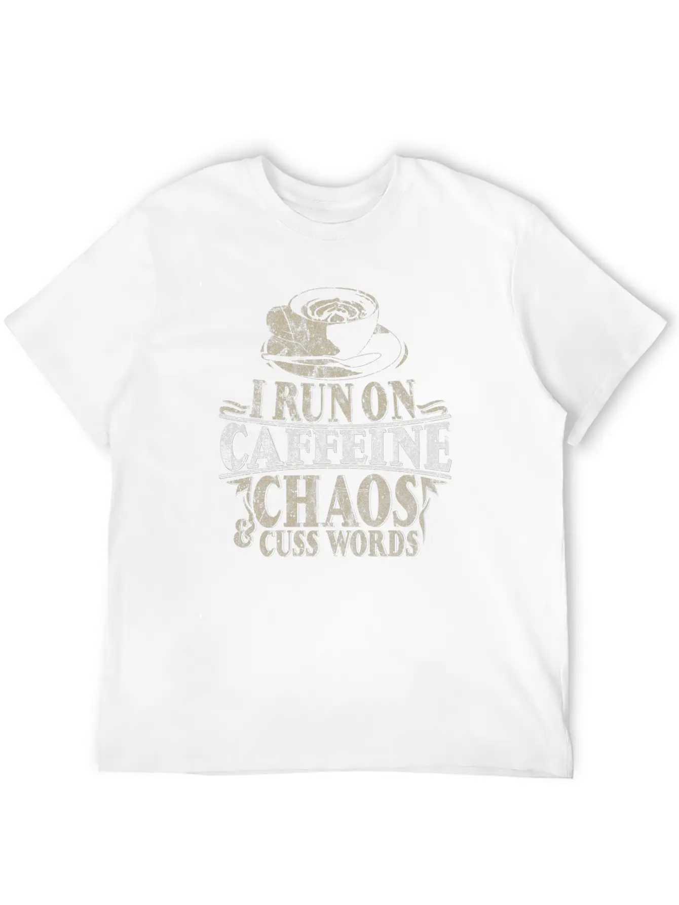 Coffee Sayings Stylish Everyday T-Shirt – Unisex Basic Cotton Tee