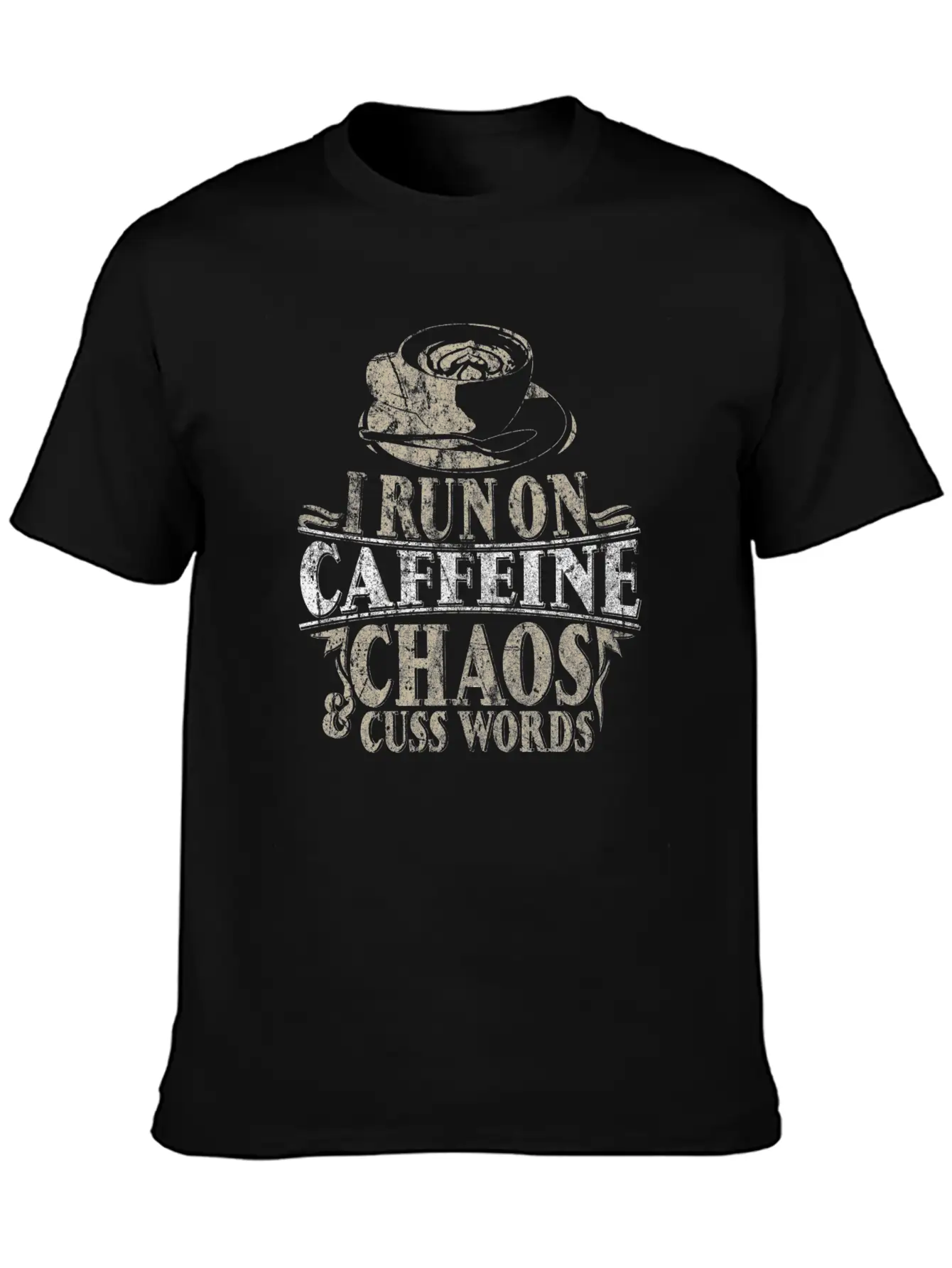 Coffee Sayings Stylish Everyday T-Shirt – Unisex Basic Cotton Tee