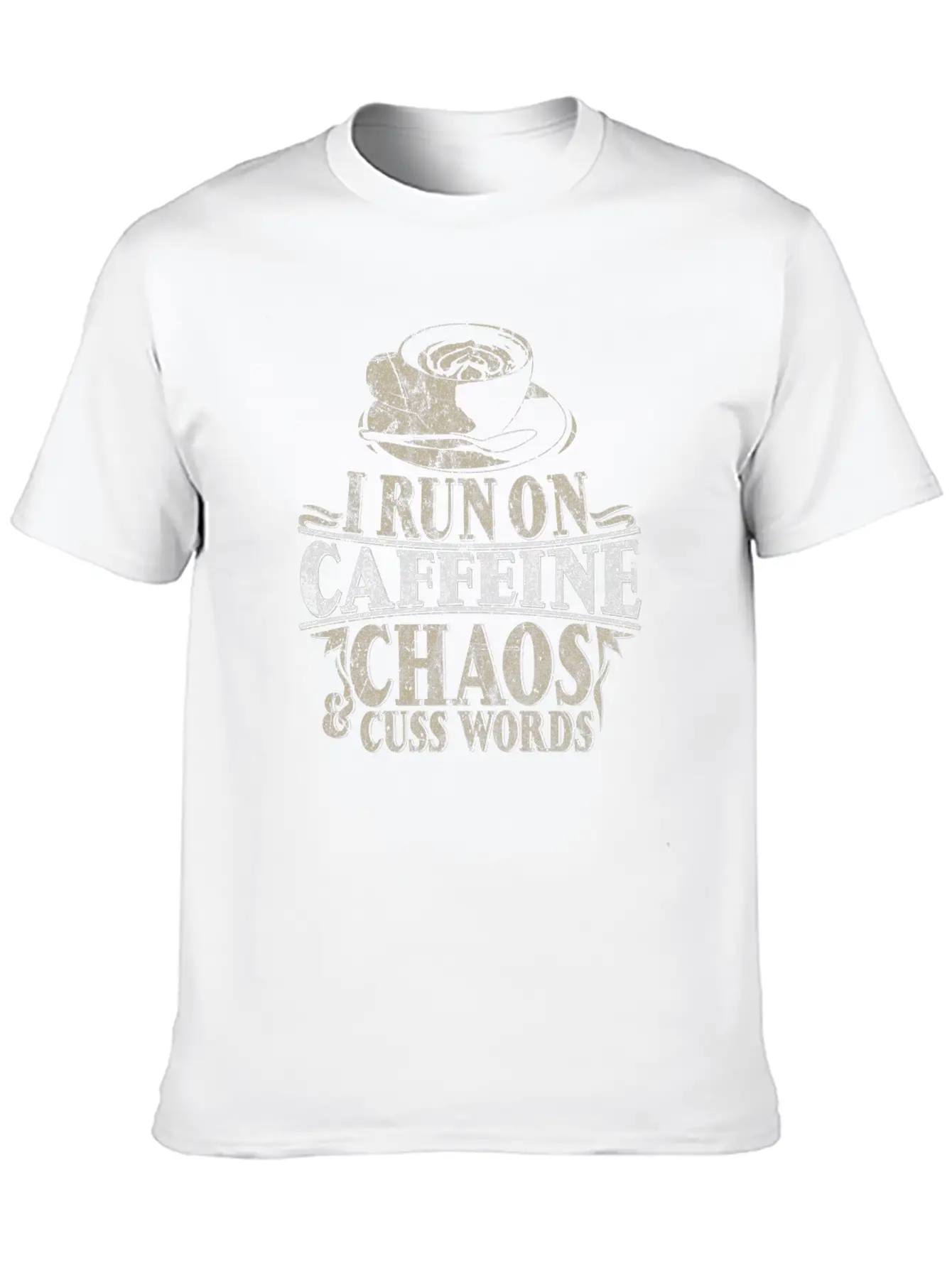 Coffee Sayings Stylish Everyday T-Shirt – Unisex Basic Cotton Tee