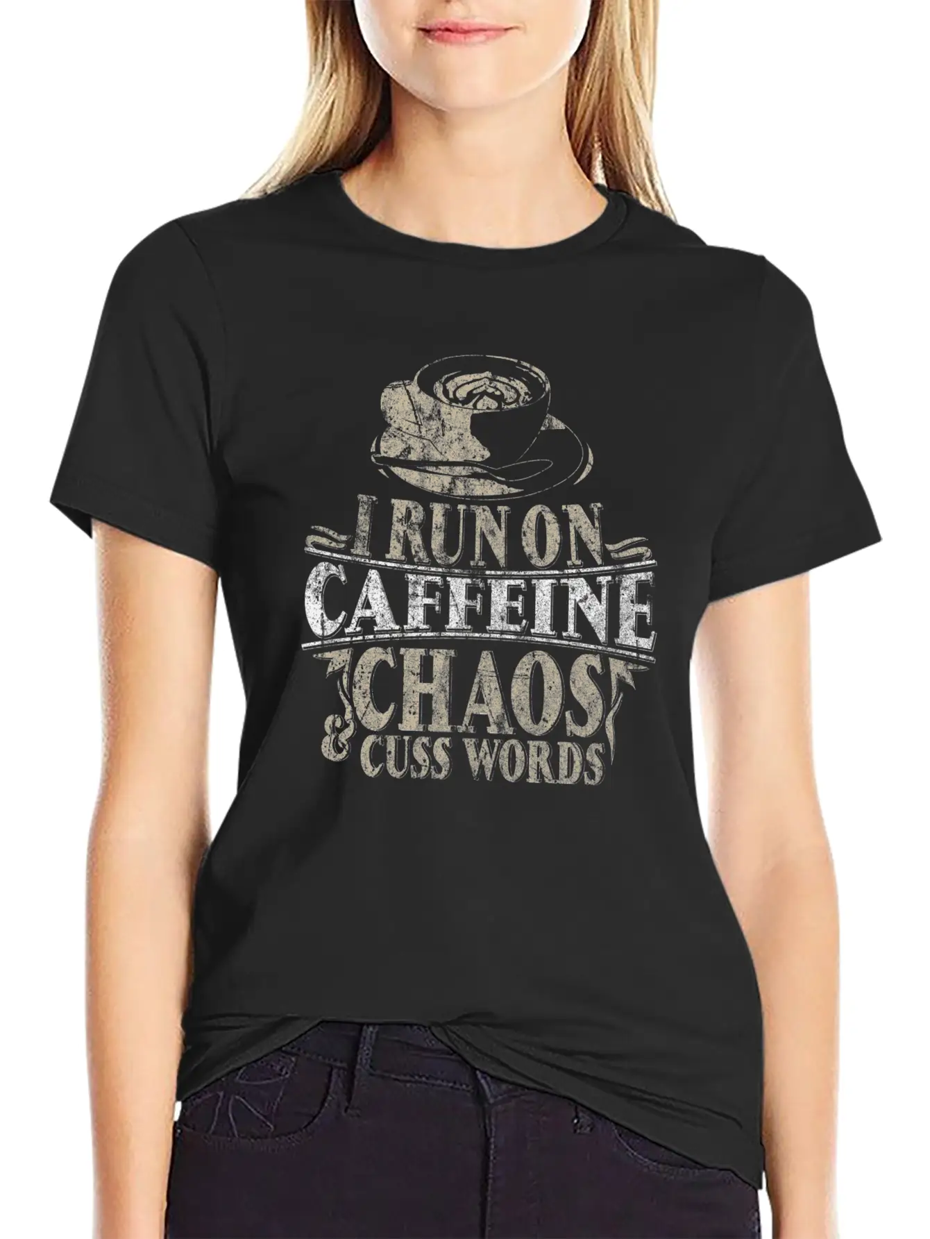Coffee Sayings Stylish Everyday T-Shirt – Unisex Basic Cotton Tee