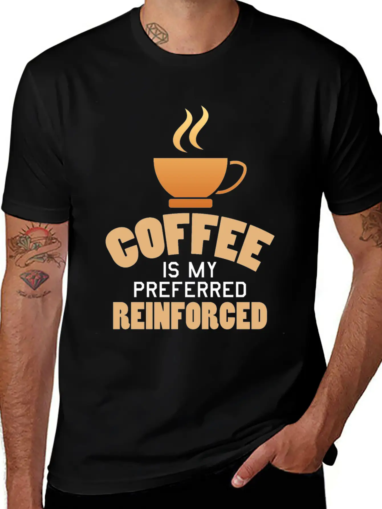Coffee Therapist Autism Teacher Behavior Analyst Stylish Everyday T-Shirt – Unisex Basic Cotton Tee