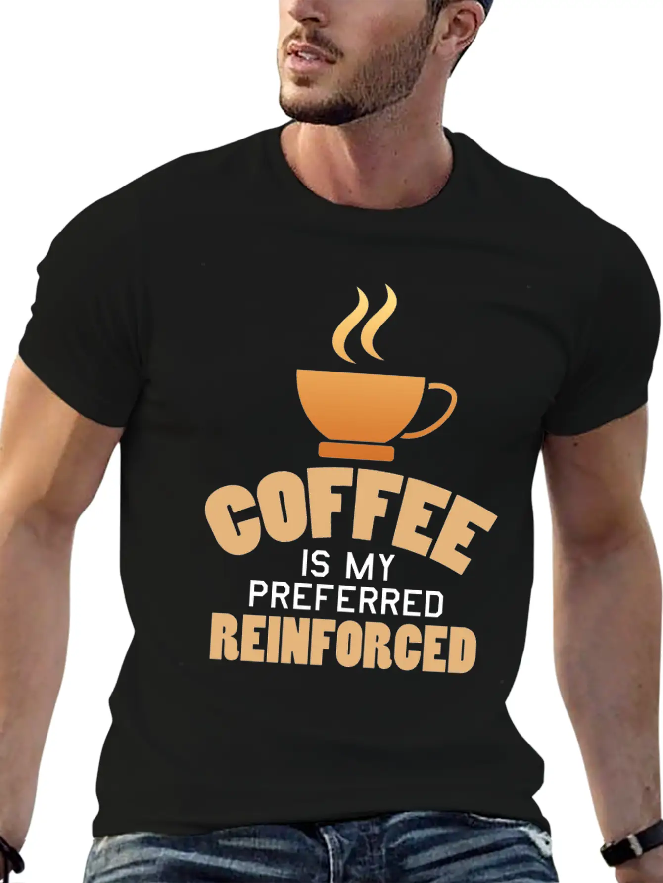 Coffee Therapist Autism Teacher Behavior Analyst Stylish Everyday T-Shirt – Unisex Basic Cotton Tee