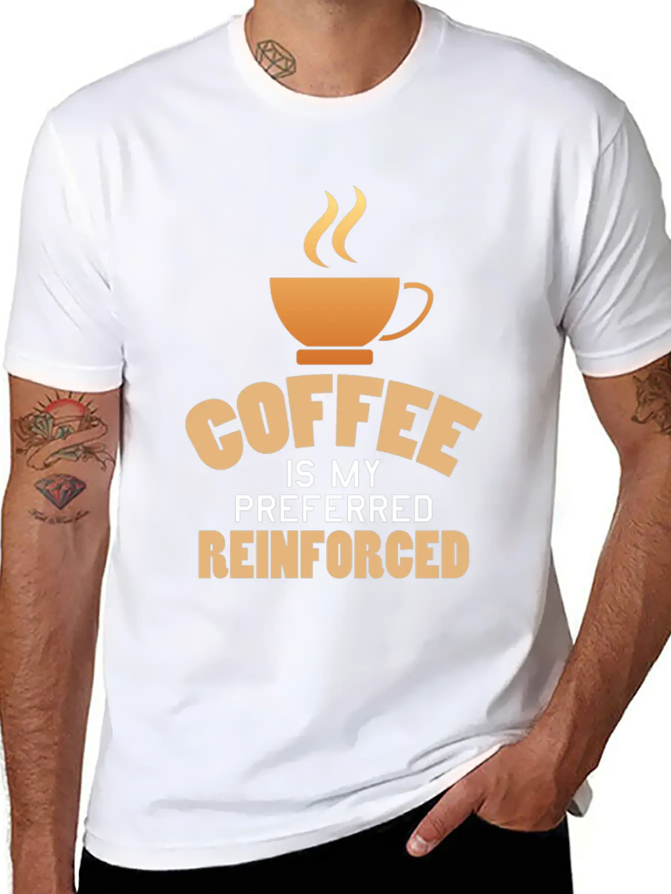 Coffee Therapist Autism Teacher Behavior Analyst Stylish Everyday T-Shirt – Unisex Basic Cotton Tee