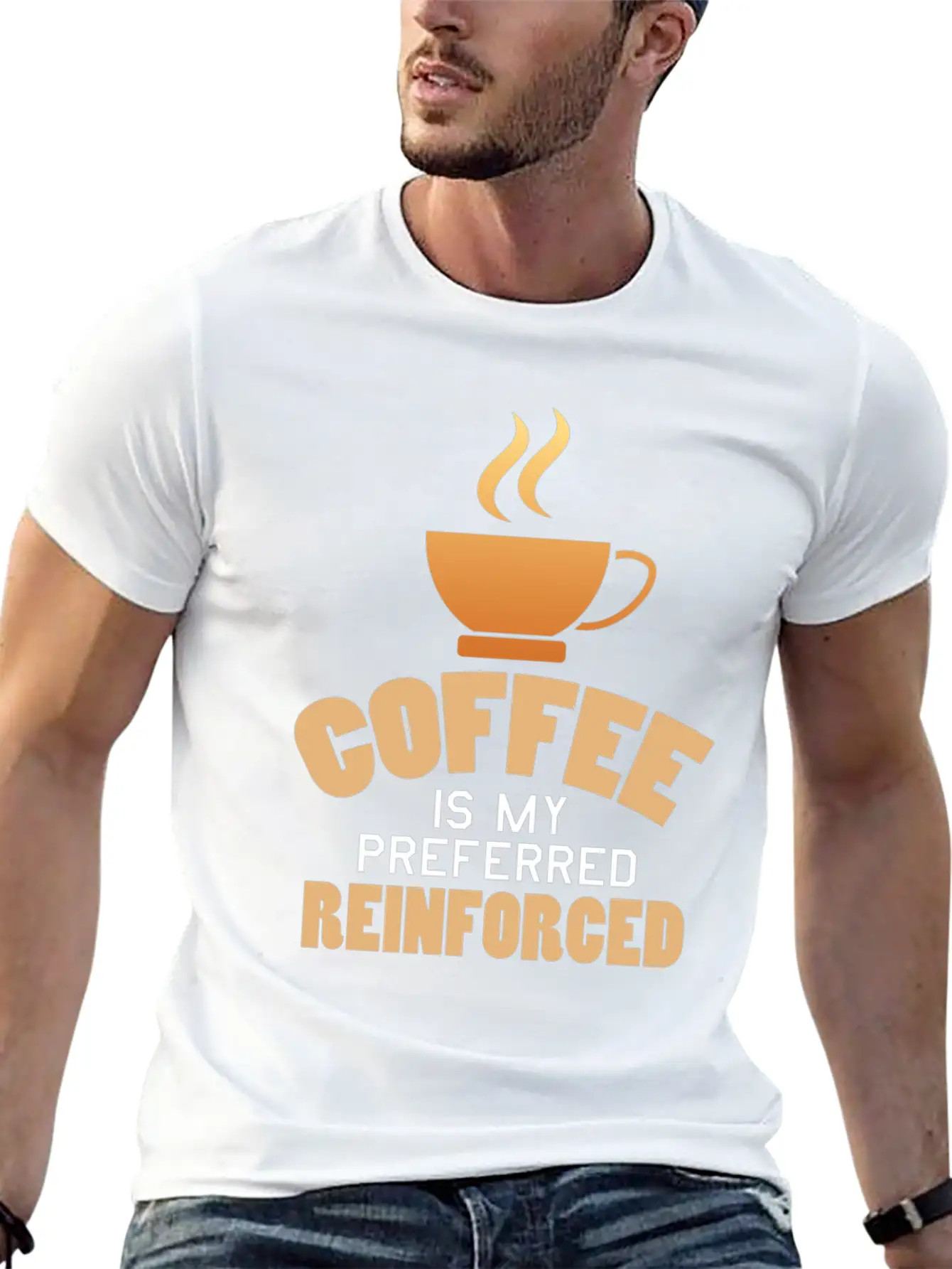 Coffee Therapist Autism Teacher Behavior Analyst Stylish Everyday T-Shirt – Unisex Basic Cotton Tee