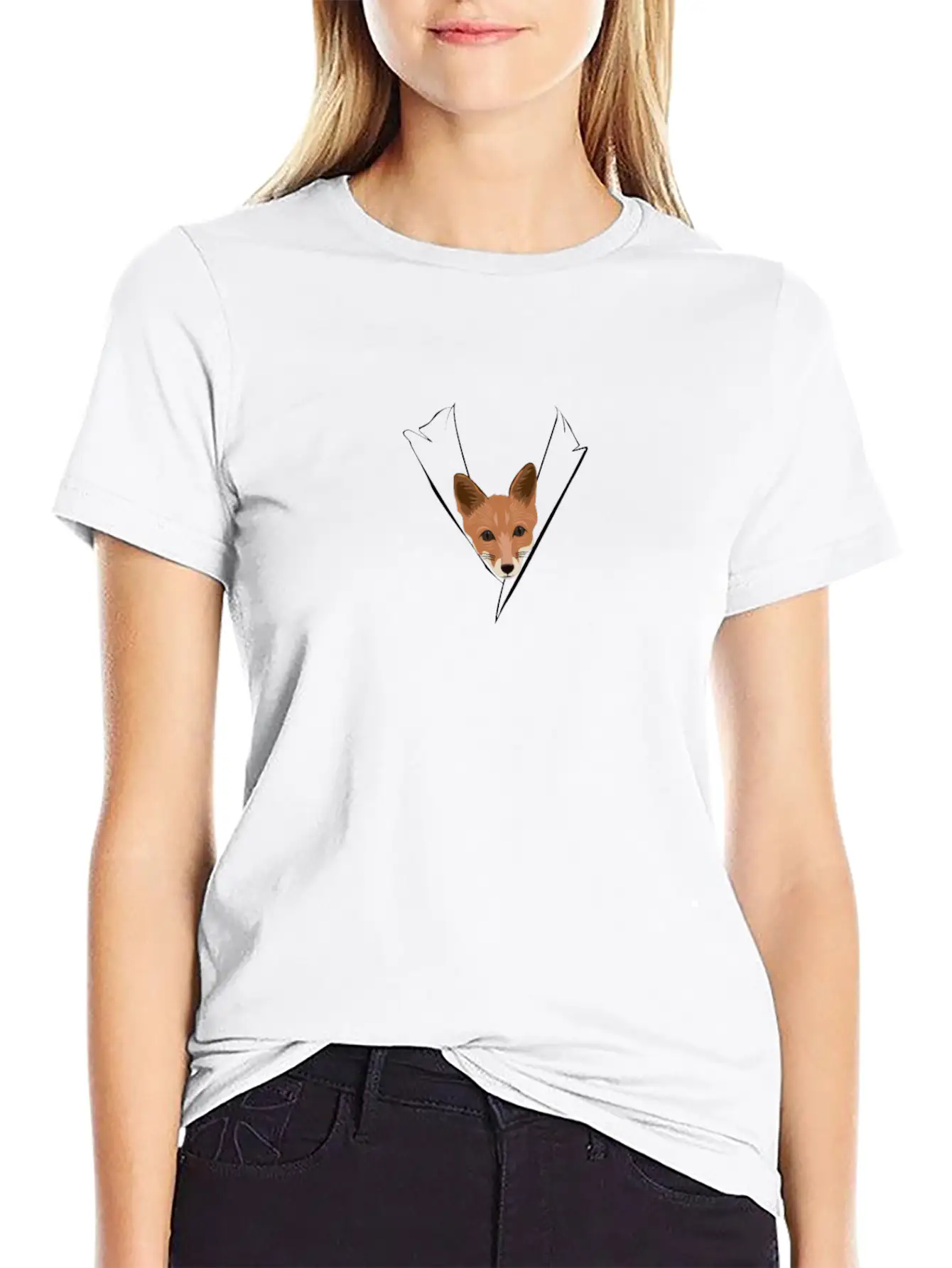 Collar Fox Timeless Short Sleeve Tee – Comfy And Minimalist Design