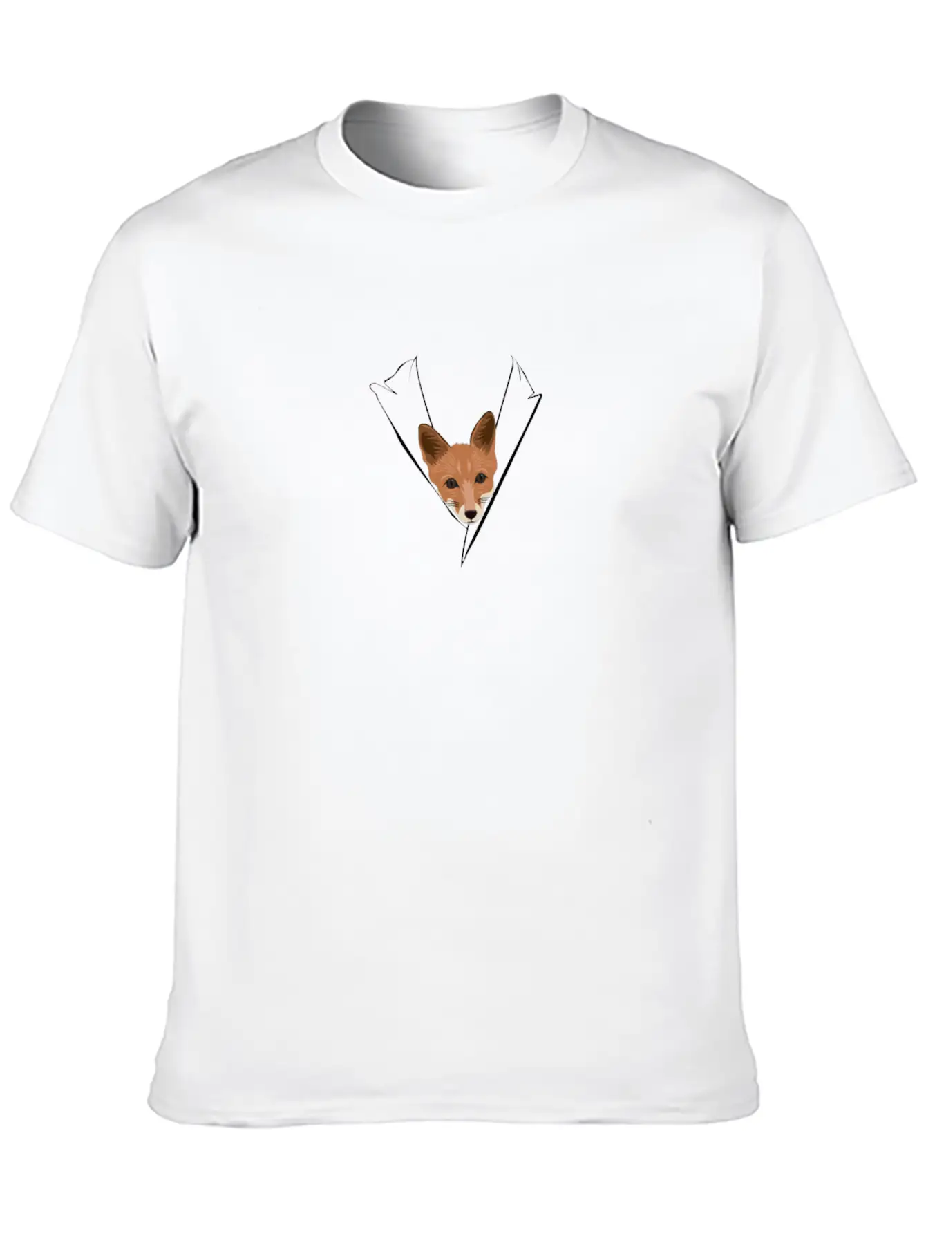 Collar Fox Timeless Short Sleeve Tee – Comfy And Minimalist Design