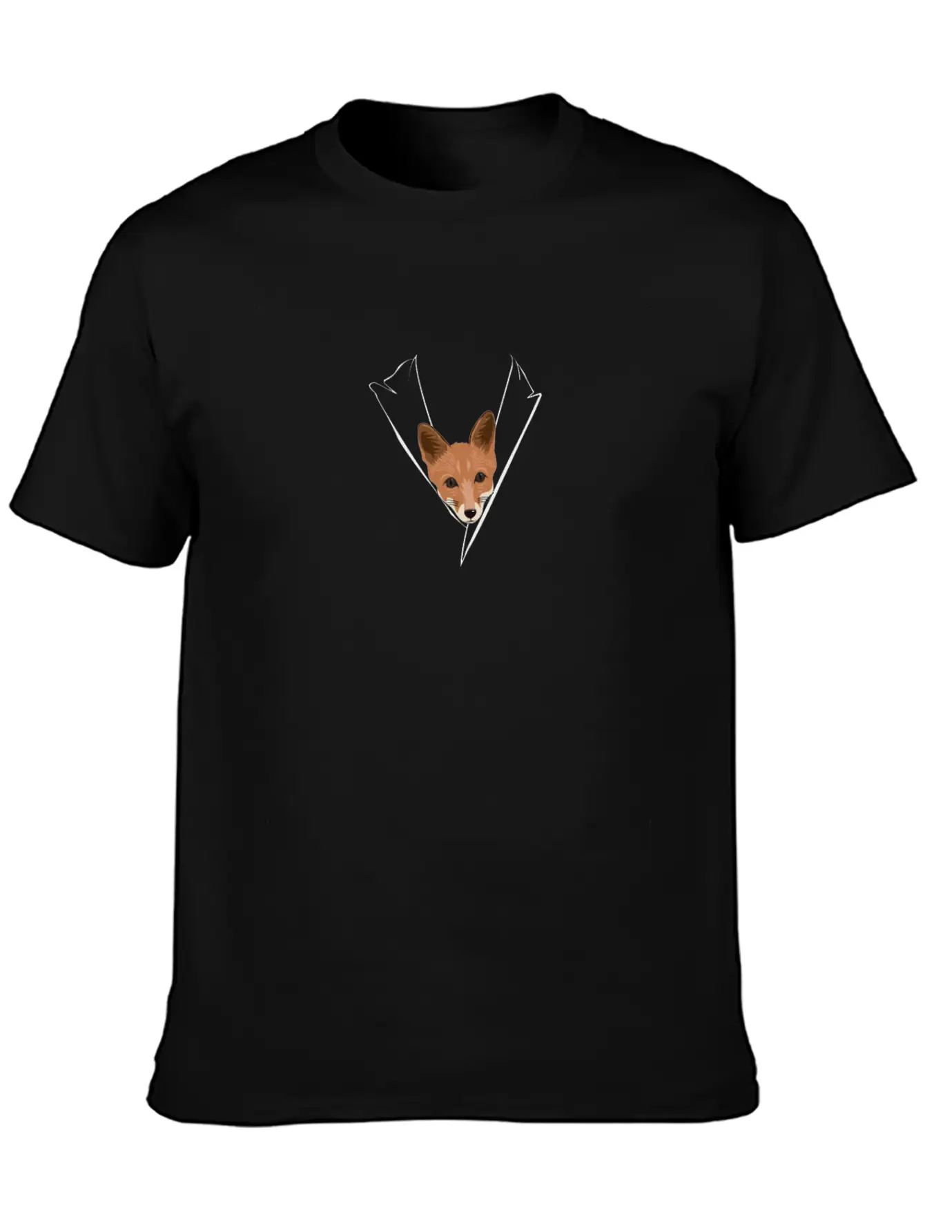 Collar Fox Timeless Short Sleeve Tee – Comfy And Minimalist Design